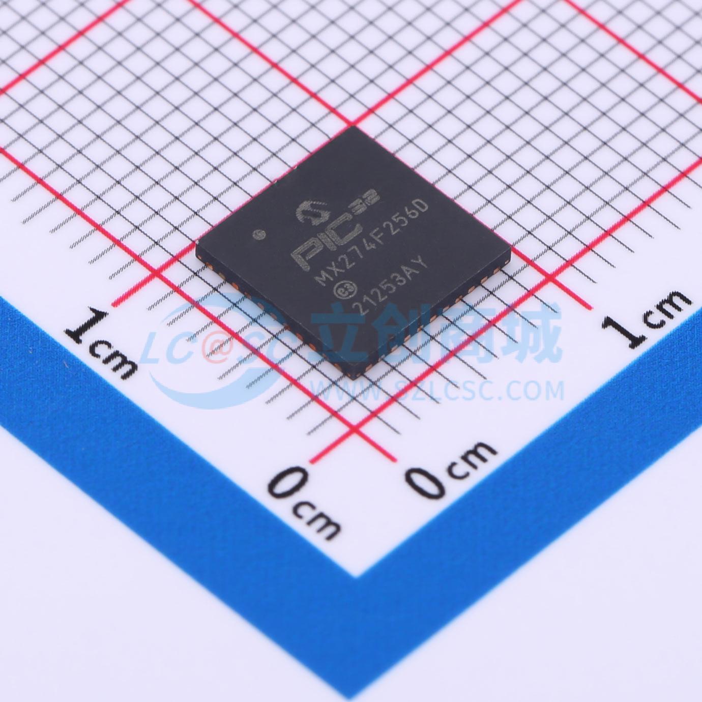 点击查看大图 PIC32MX274F256D-I/ML实物图
