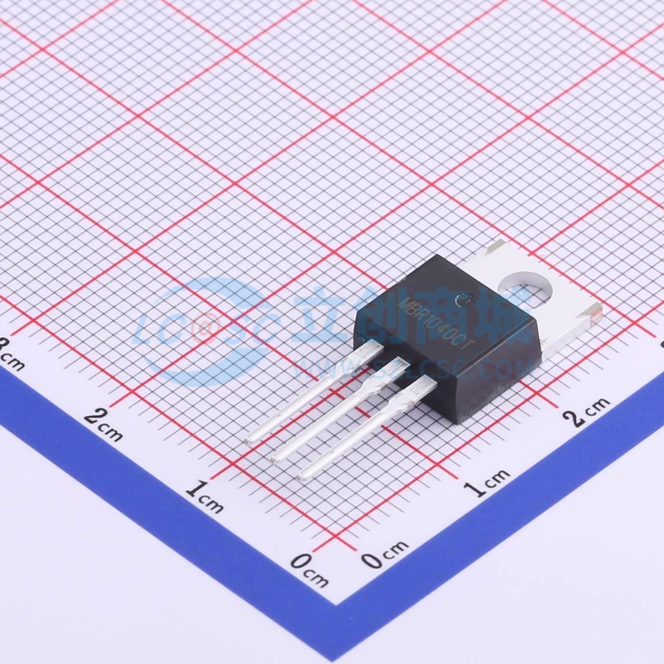 点击查看大图 MBR1040CT实物图