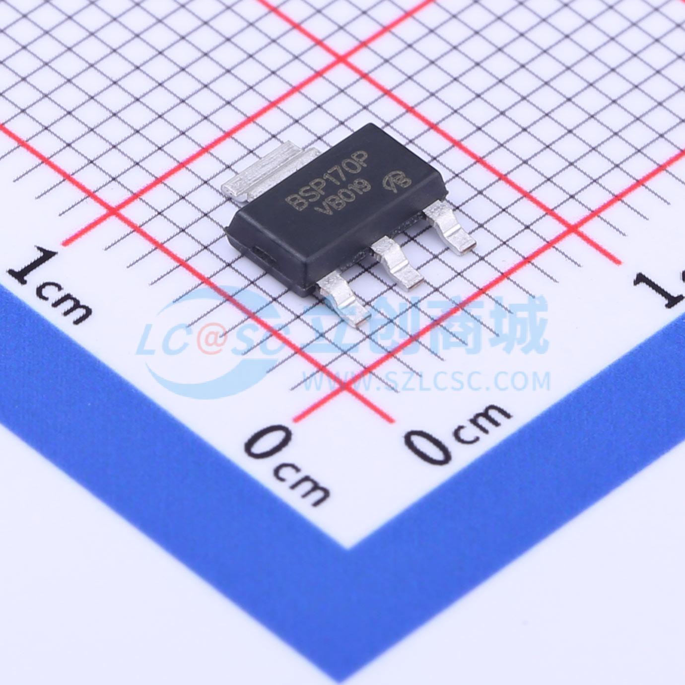 点击查看大图 BSP170P-VB实物图