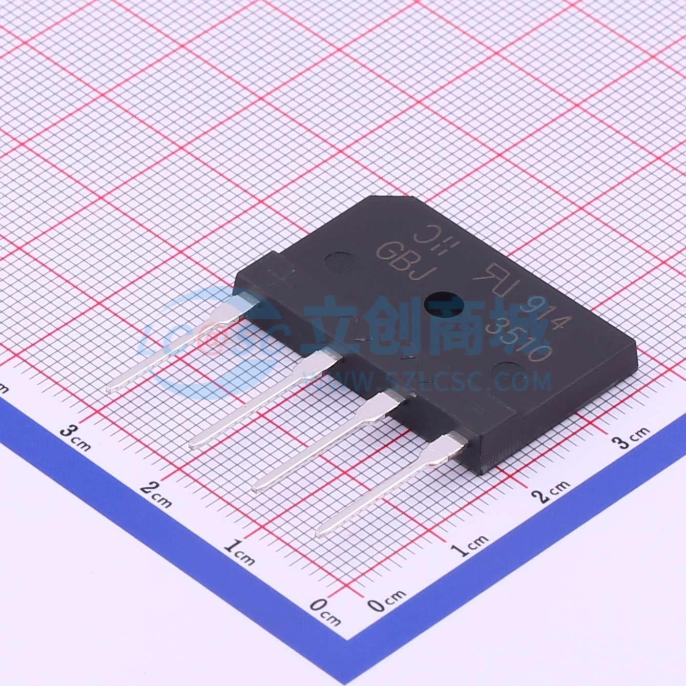 点击查看大图 GBJ3510-F实物图