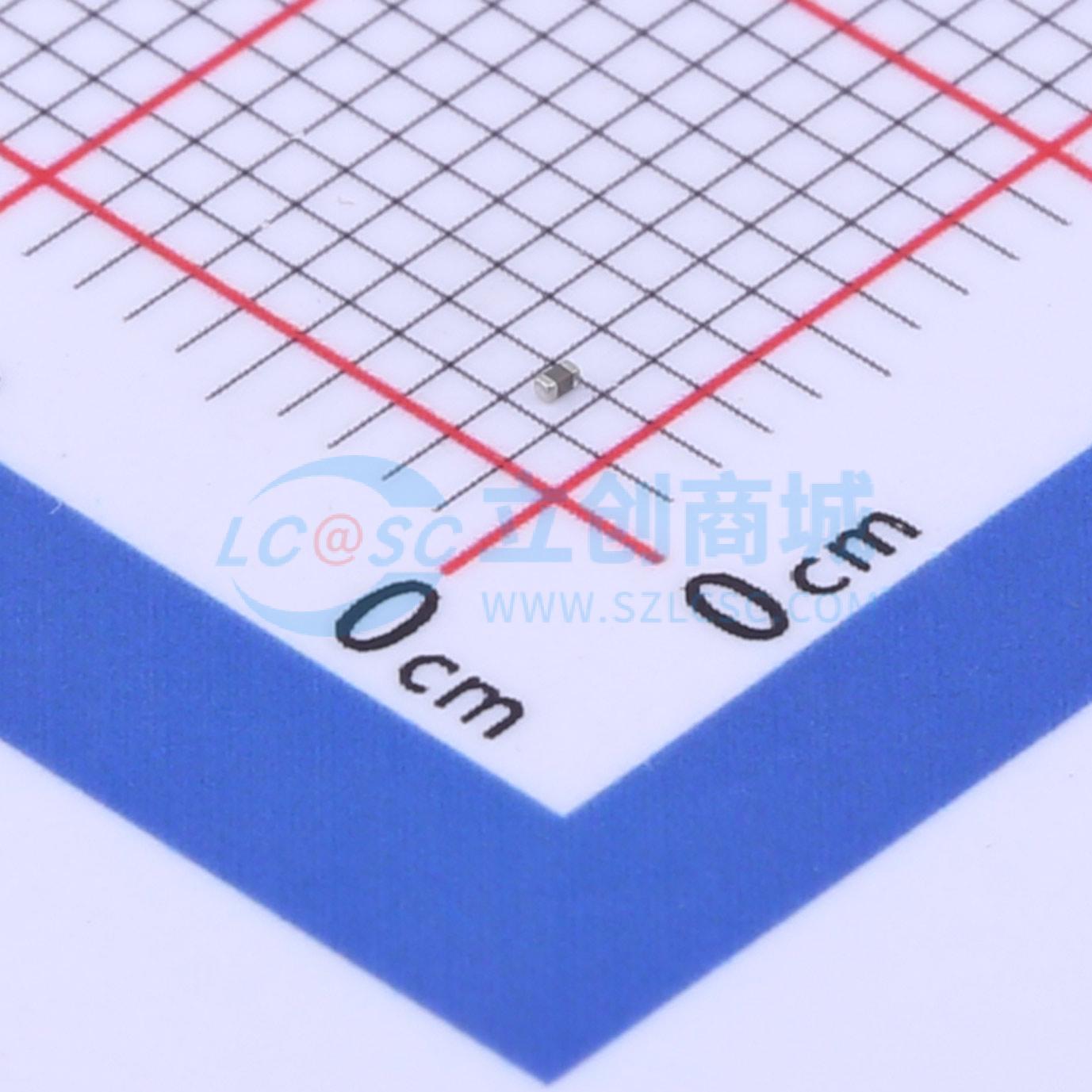 点击查看大图 0201X102K250CT实物图