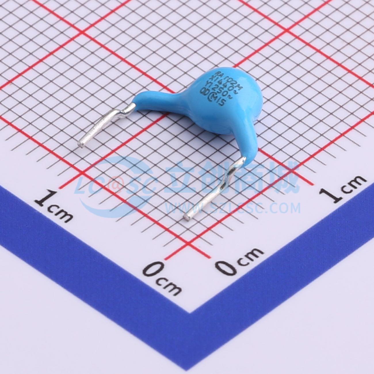 点击查看大图 DE1E3RA102MJ4BN01F实物图