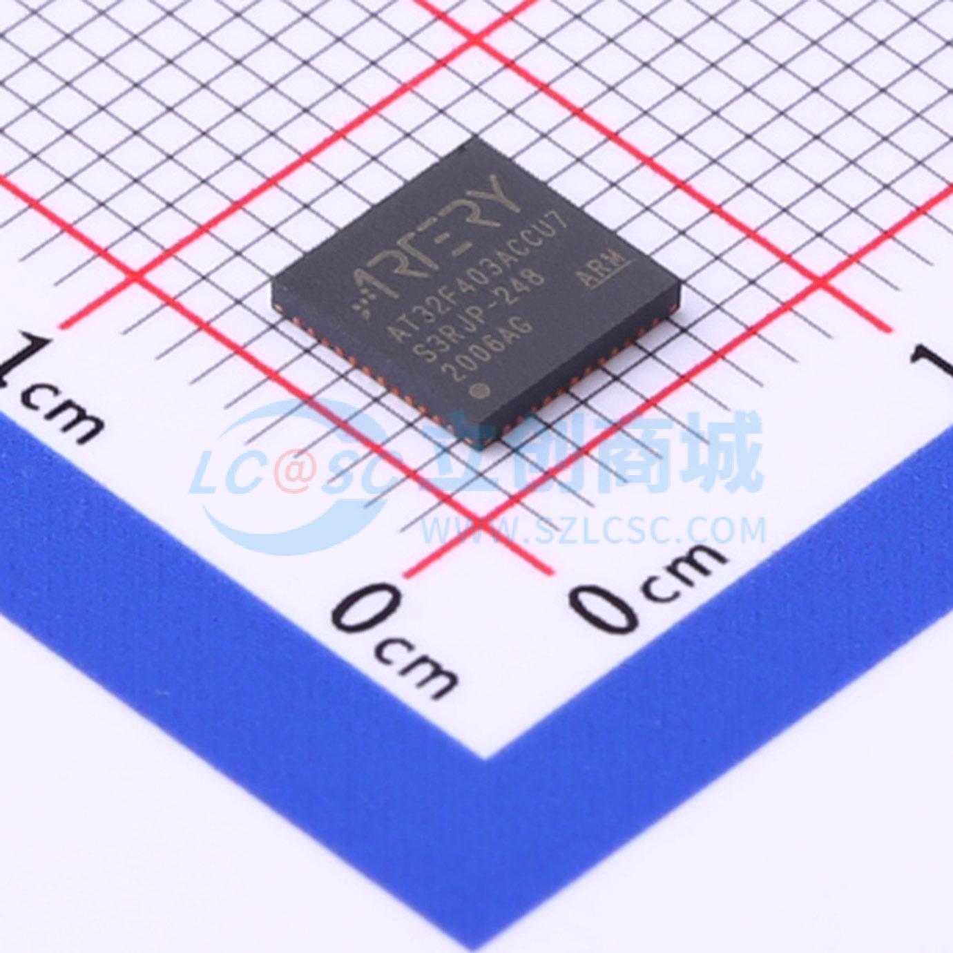 点击查看大图 AT32F403ACCU7实物图