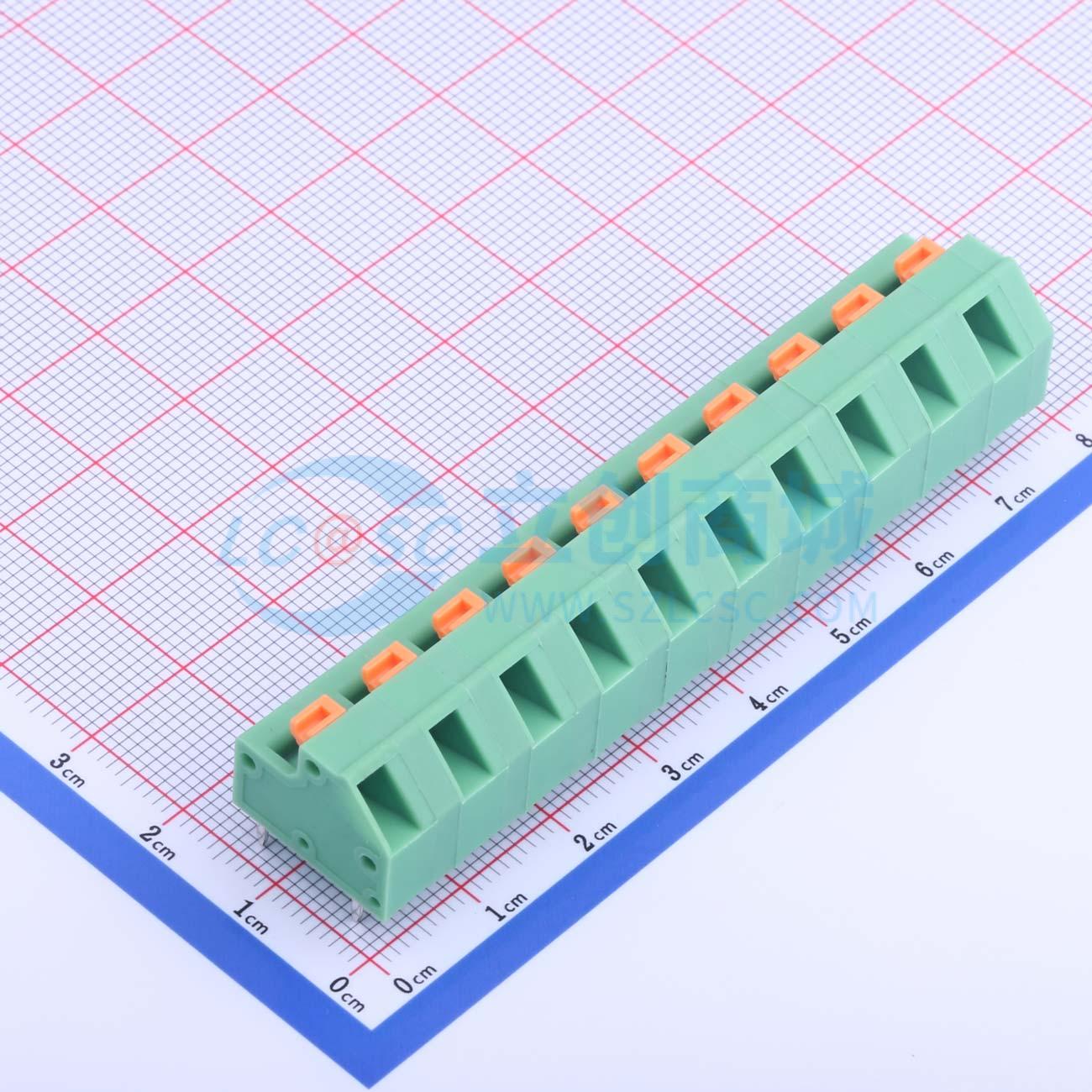 点击查看大图 KF237-7.62-10P实物图