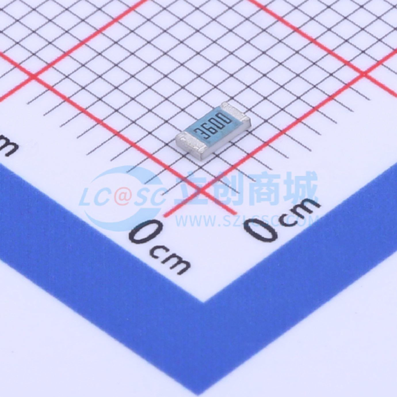 RK73H2BTTD3600F实物图