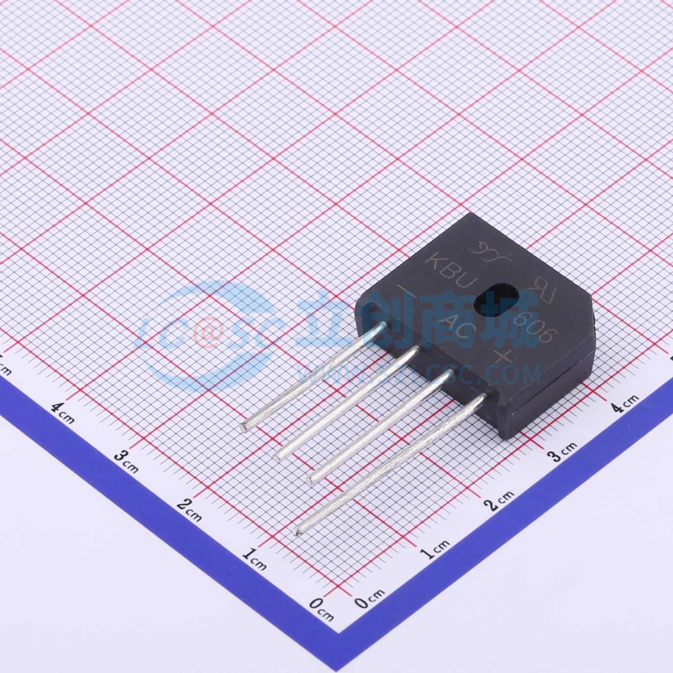 点击查看大图 KBU606实物图