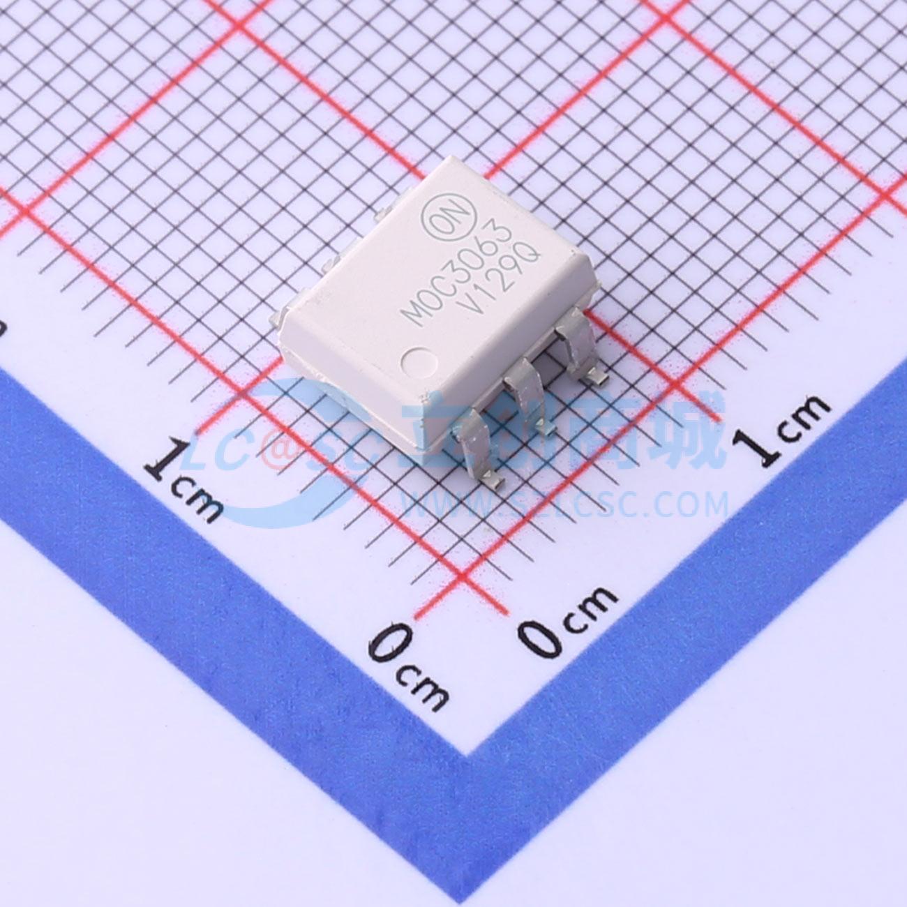 点击查看大图 MOC3063SVM实物图