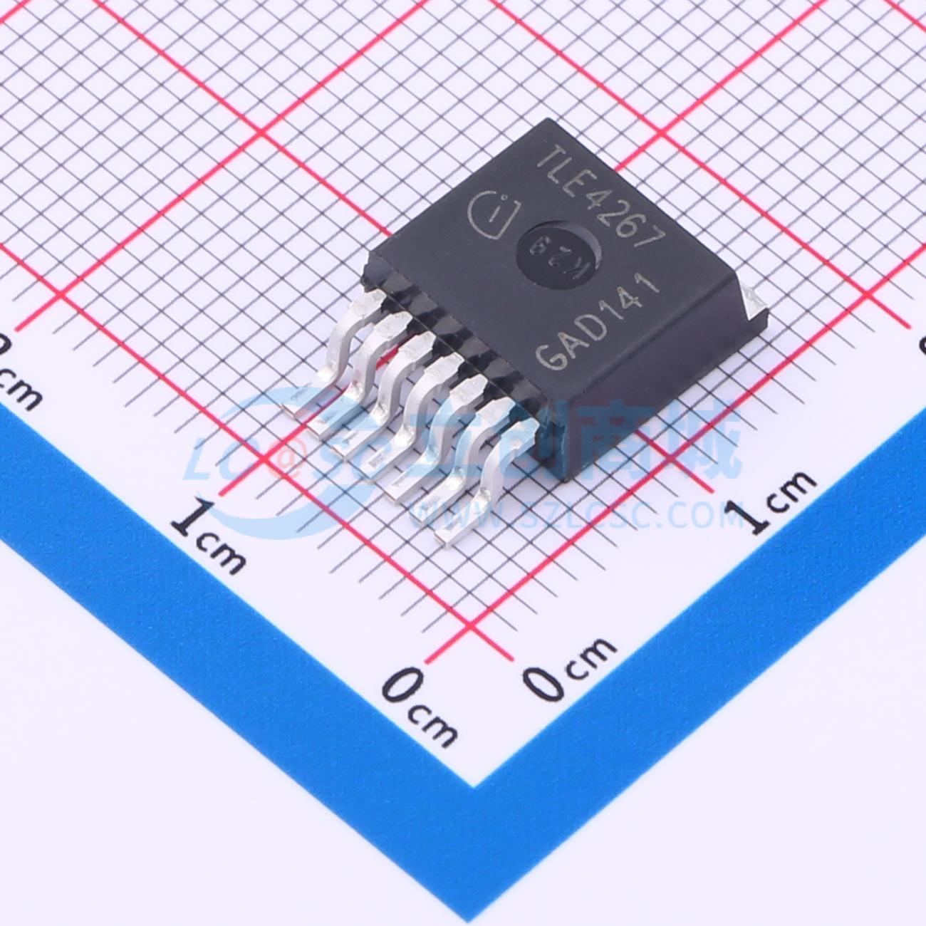 点击查看大图 TLE4267G实物图