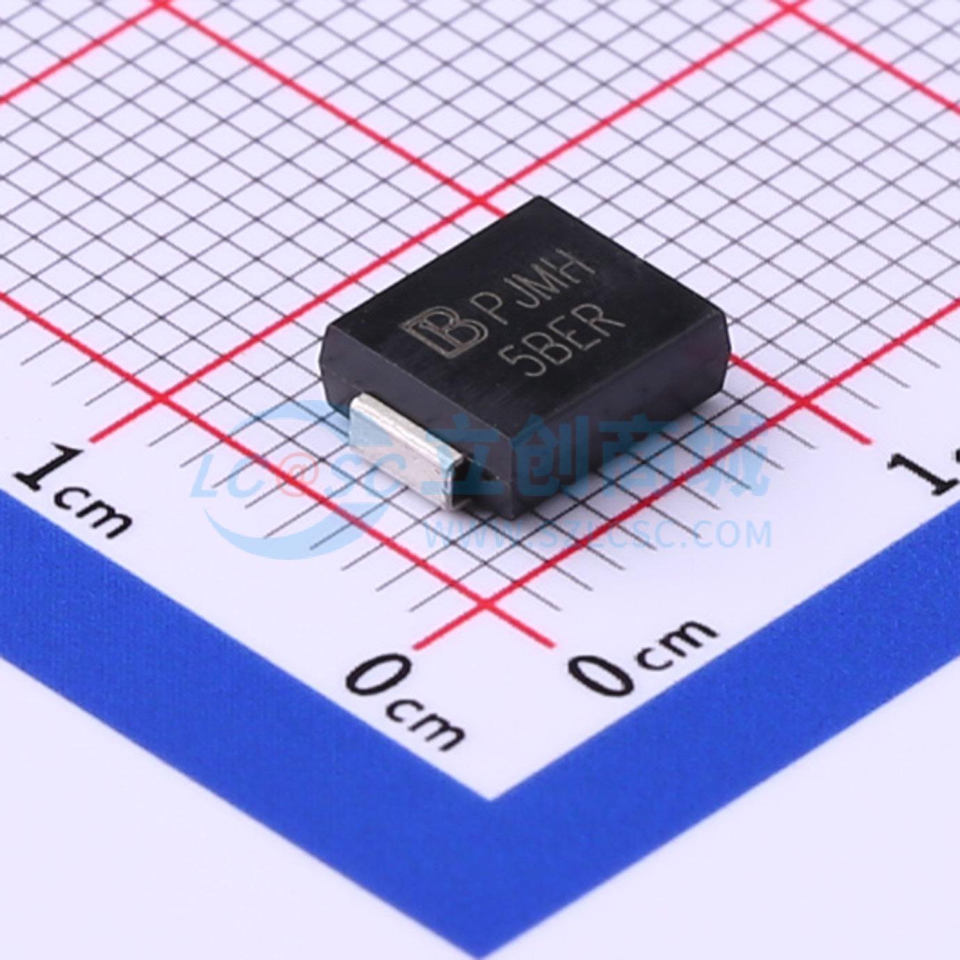 点击查看大图 5.0SMDJ14CA/TR7实物图