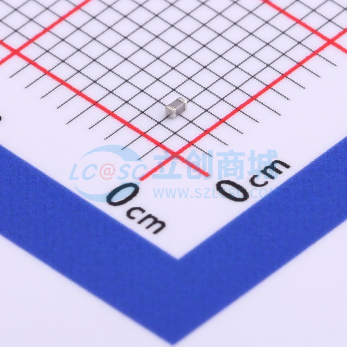 点击查看大图 C1005C0G2A102JT000E实物图