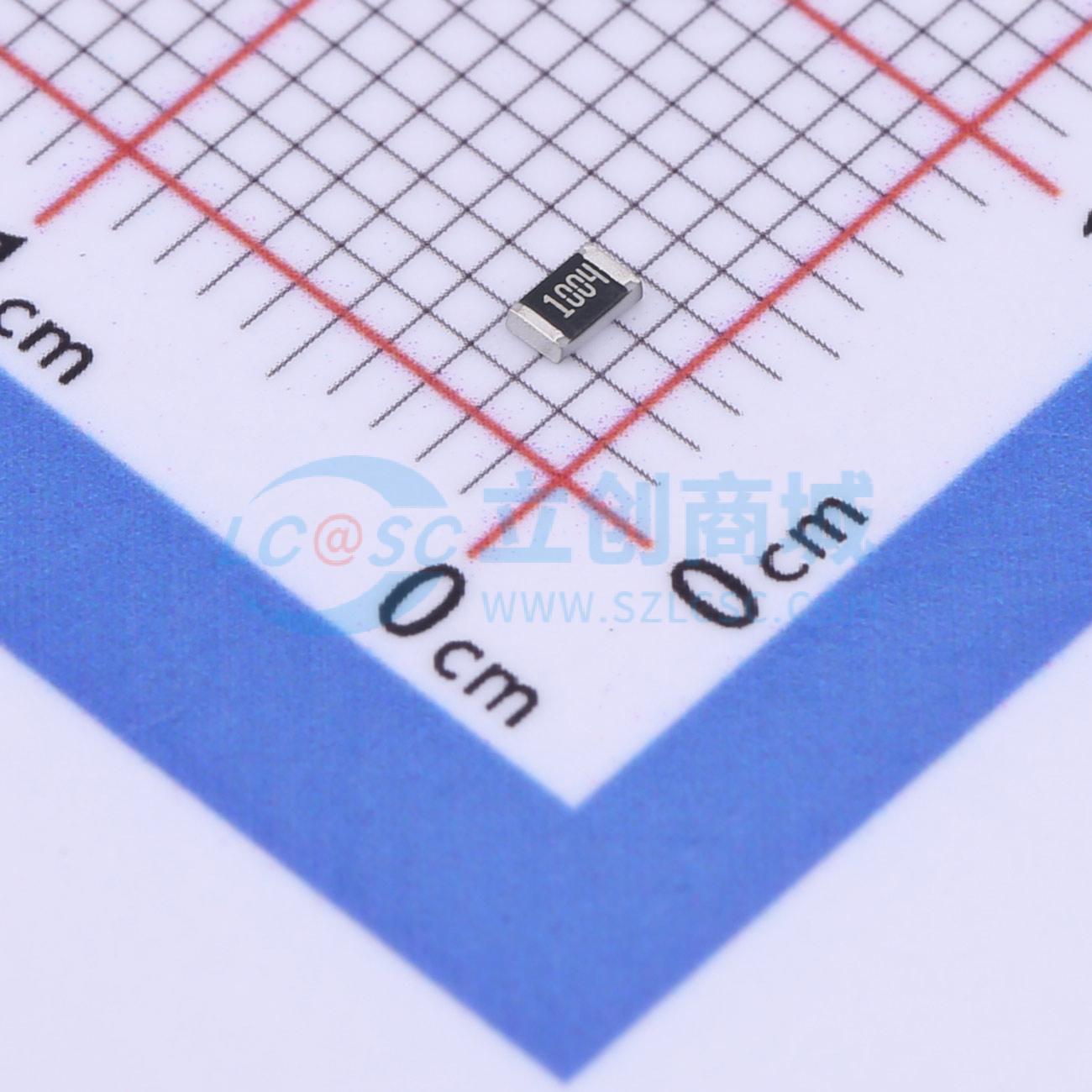 点击查看大图 CRCW08051M00FKEAC实物图