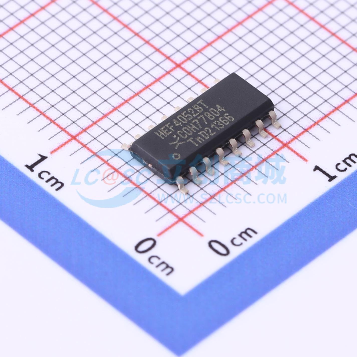 点击查看大图 HEF4052BT-Q100,118实物图