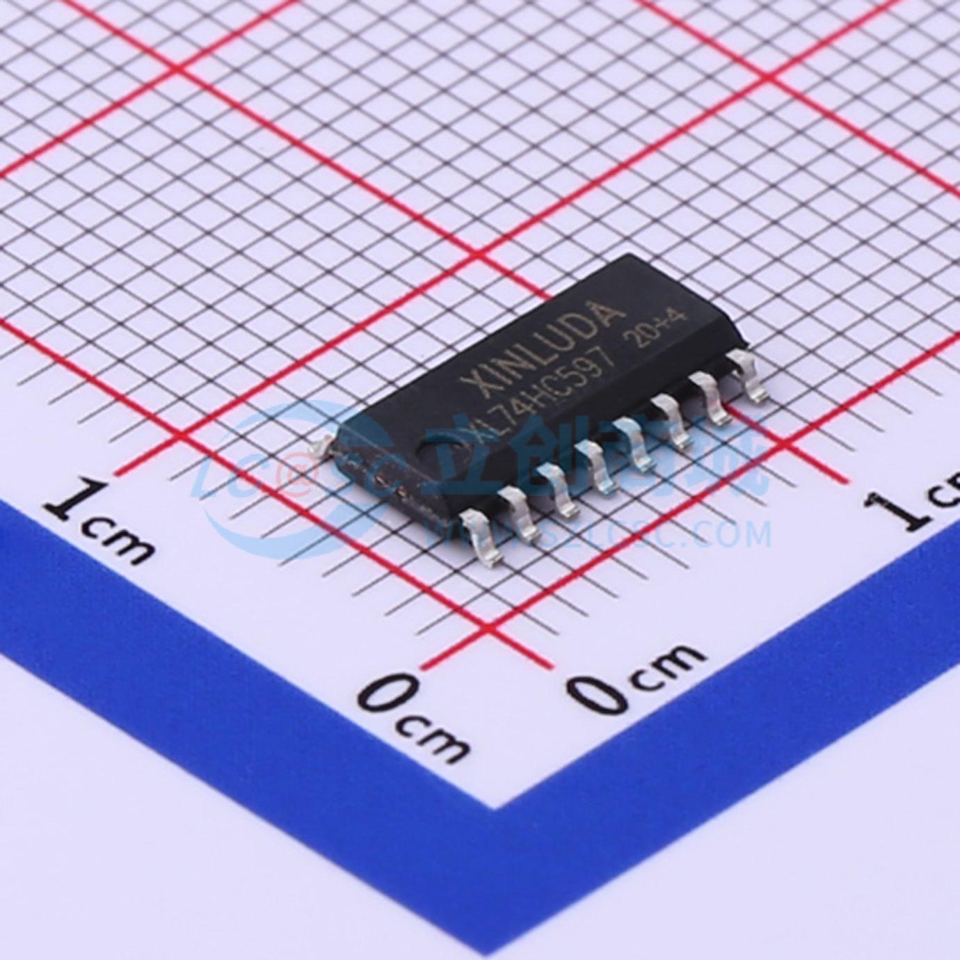 点击查看大图 XL74HC597实物图