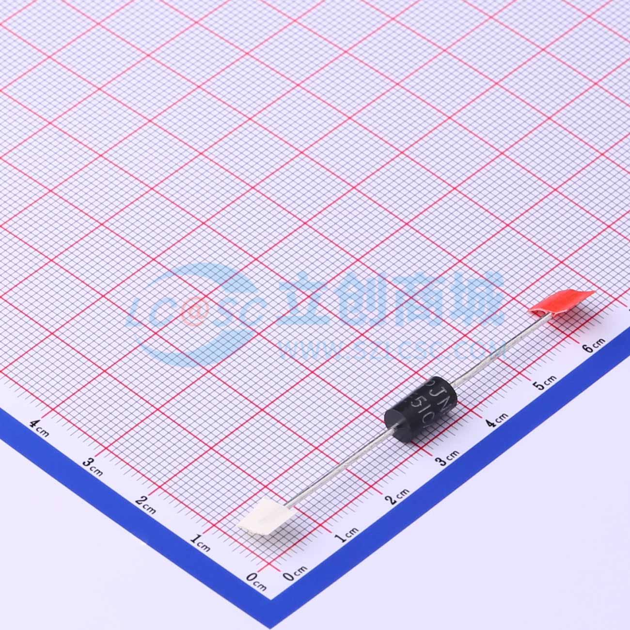 点击查看大图 1.5KE51CA/B实物图