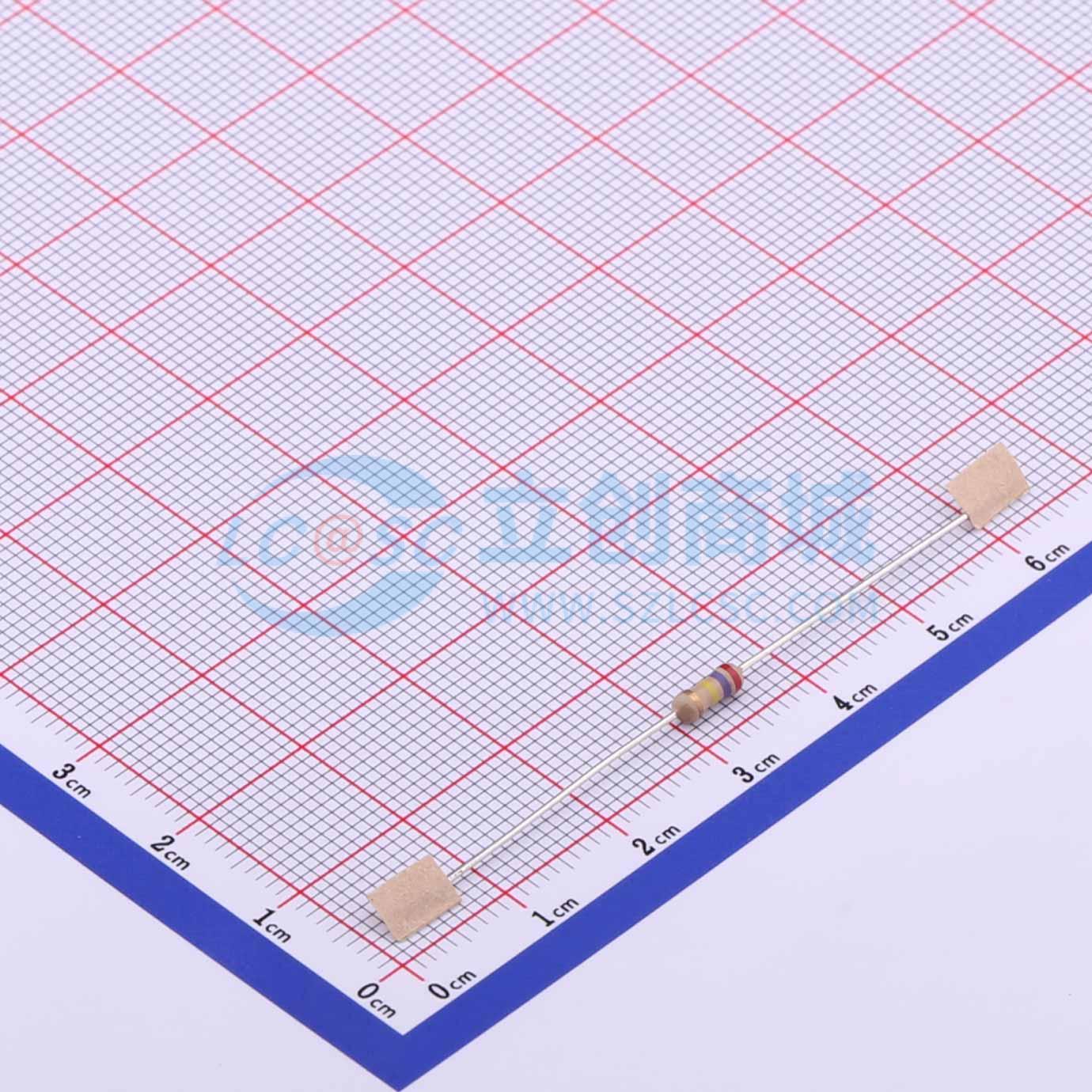 点击查看大图 CFR-25JR-52-270K实物图