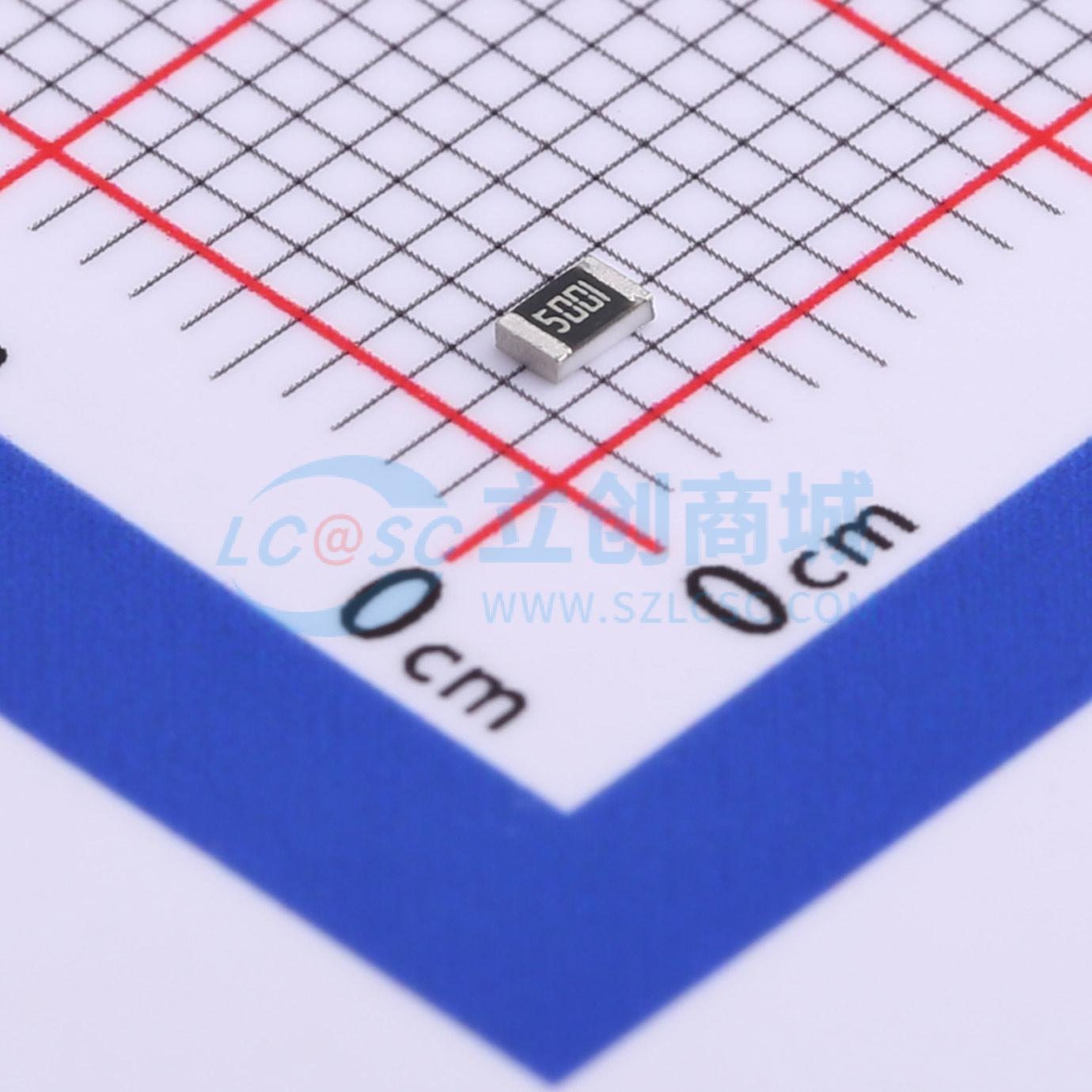 0805W8F5001T5E实物图