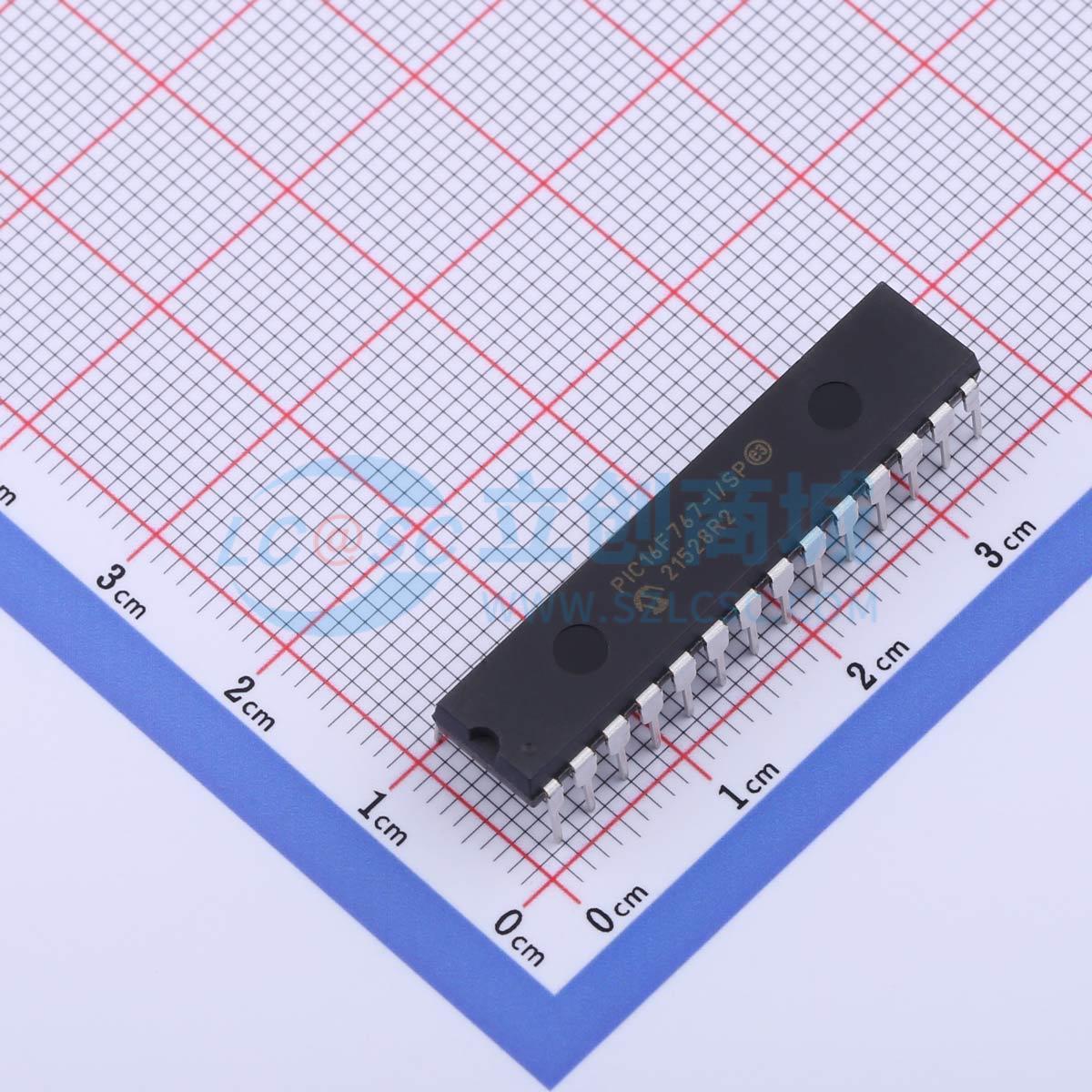 点击查看大图 PIC16F767-I/SP实物图
