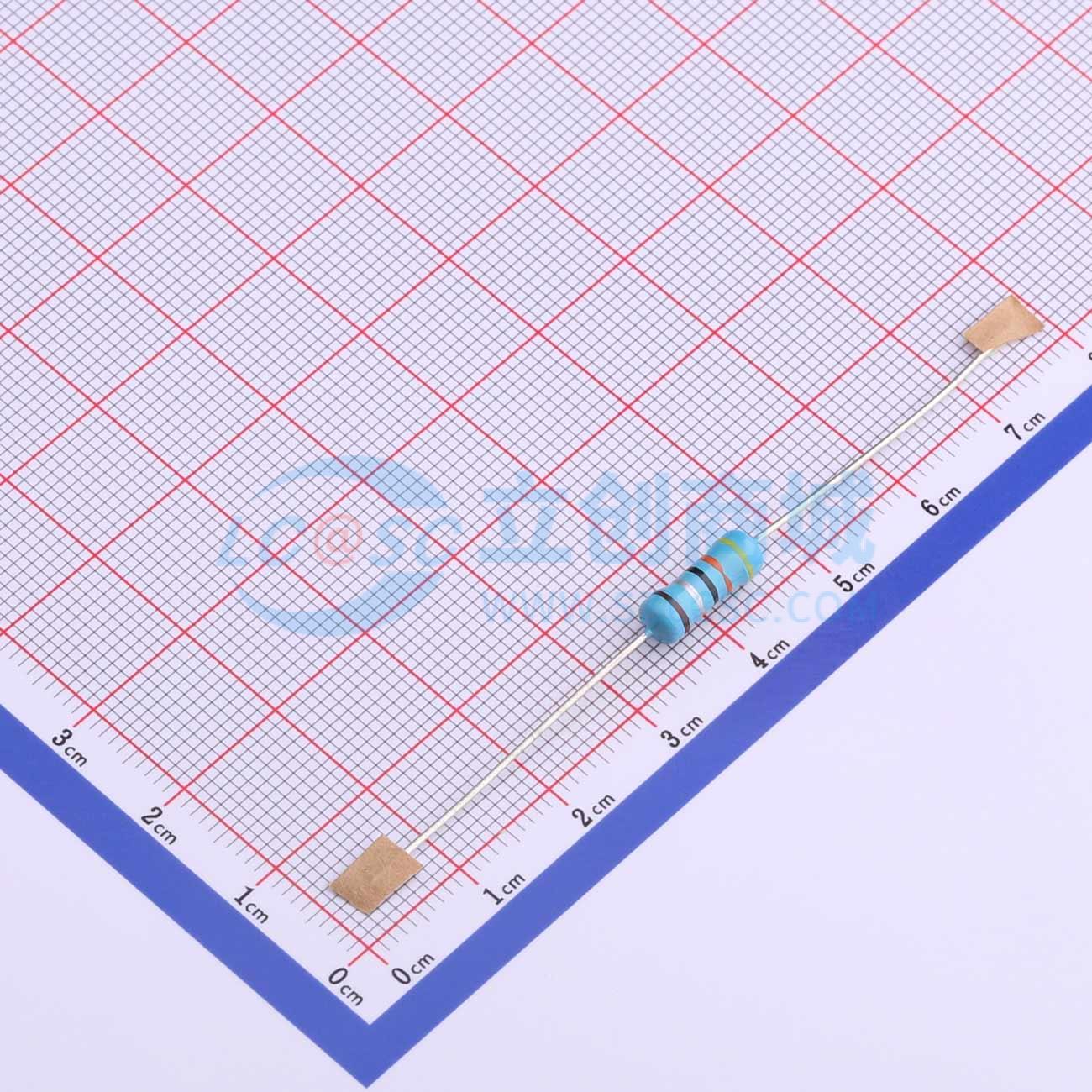 MF1W-4.3Ω±1%T实物图