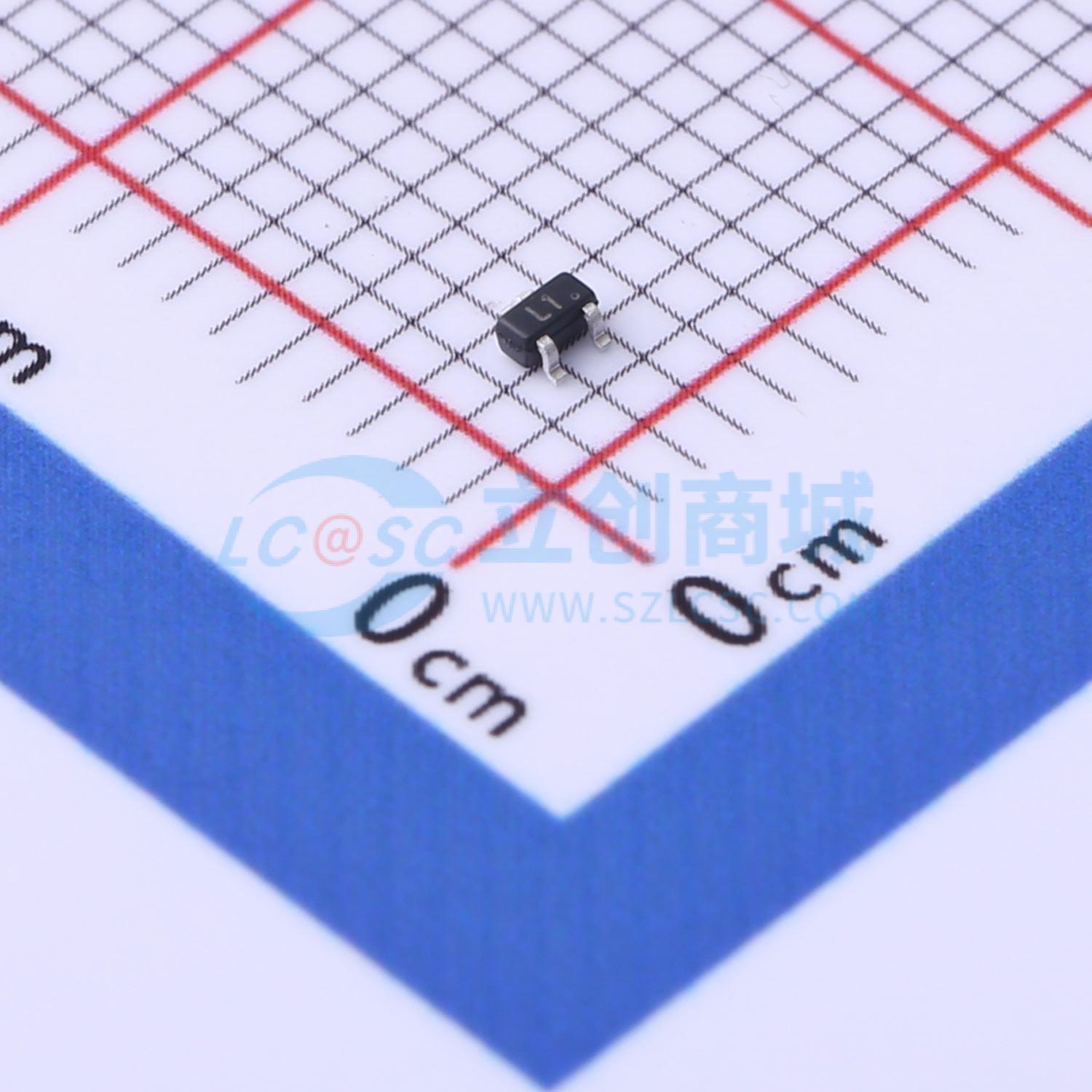 点击查看大图 BAT54T实物图