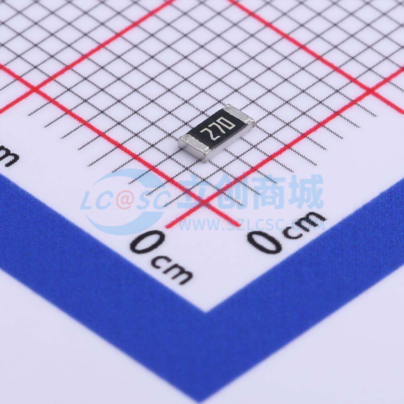 点击查看大图 RC1206JR-7W27RL实物图