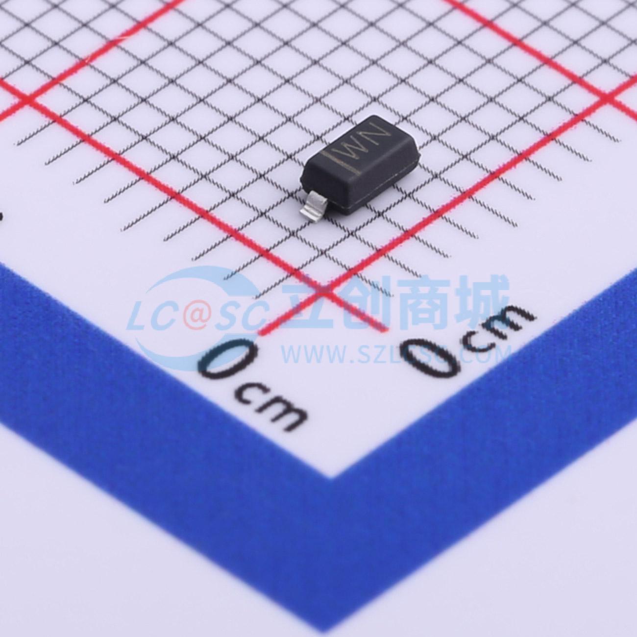 点击查看大图 BZT52C22实物图