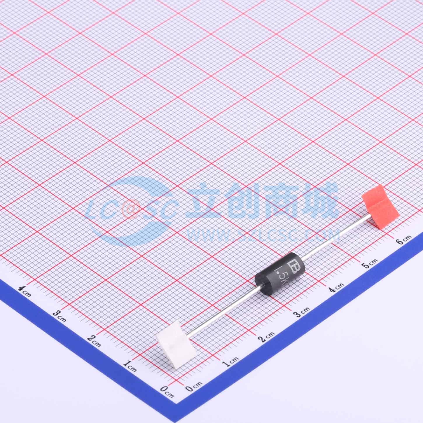 点击查看大图 1.5KE220CA实物图