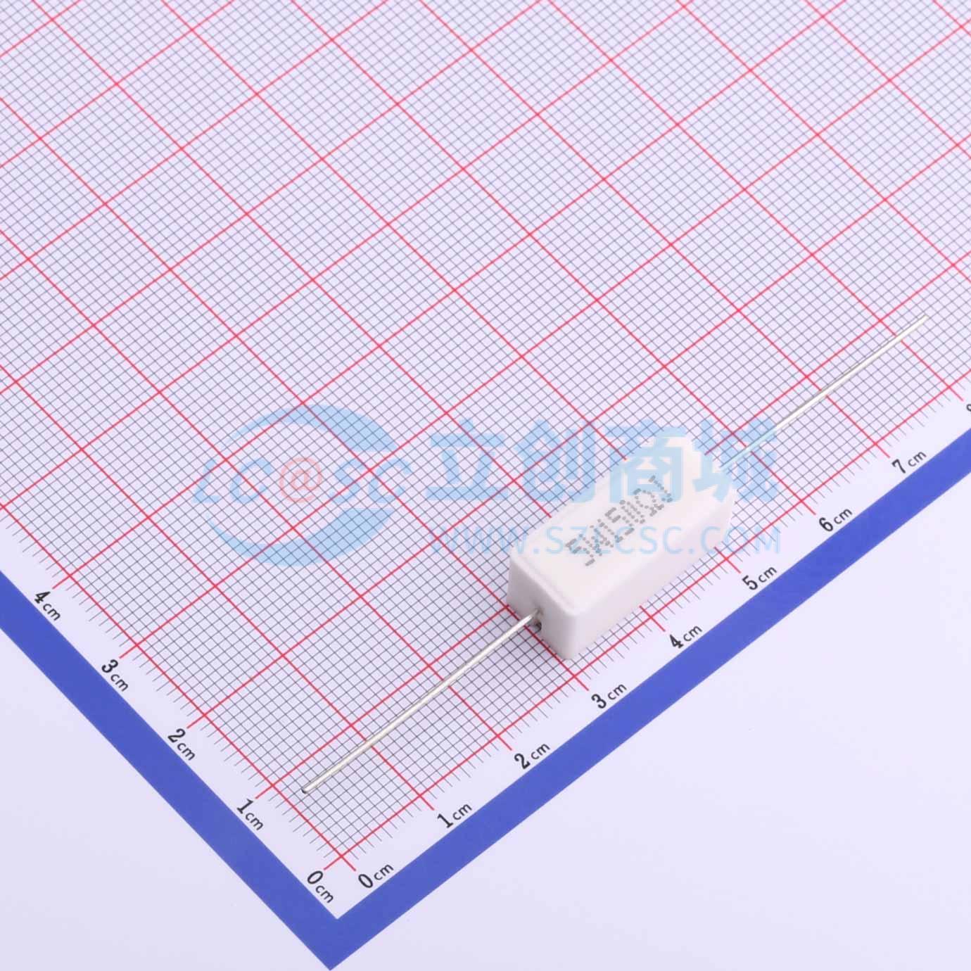 点击查看大图 CR-L5W-150ΩJ实物图