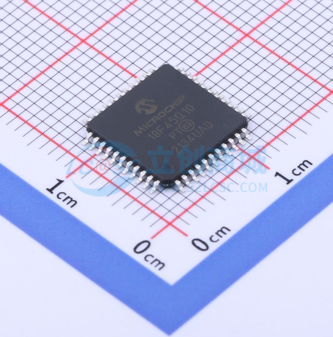 点击查看大图 PIC18F45Q10-I/PT实物图