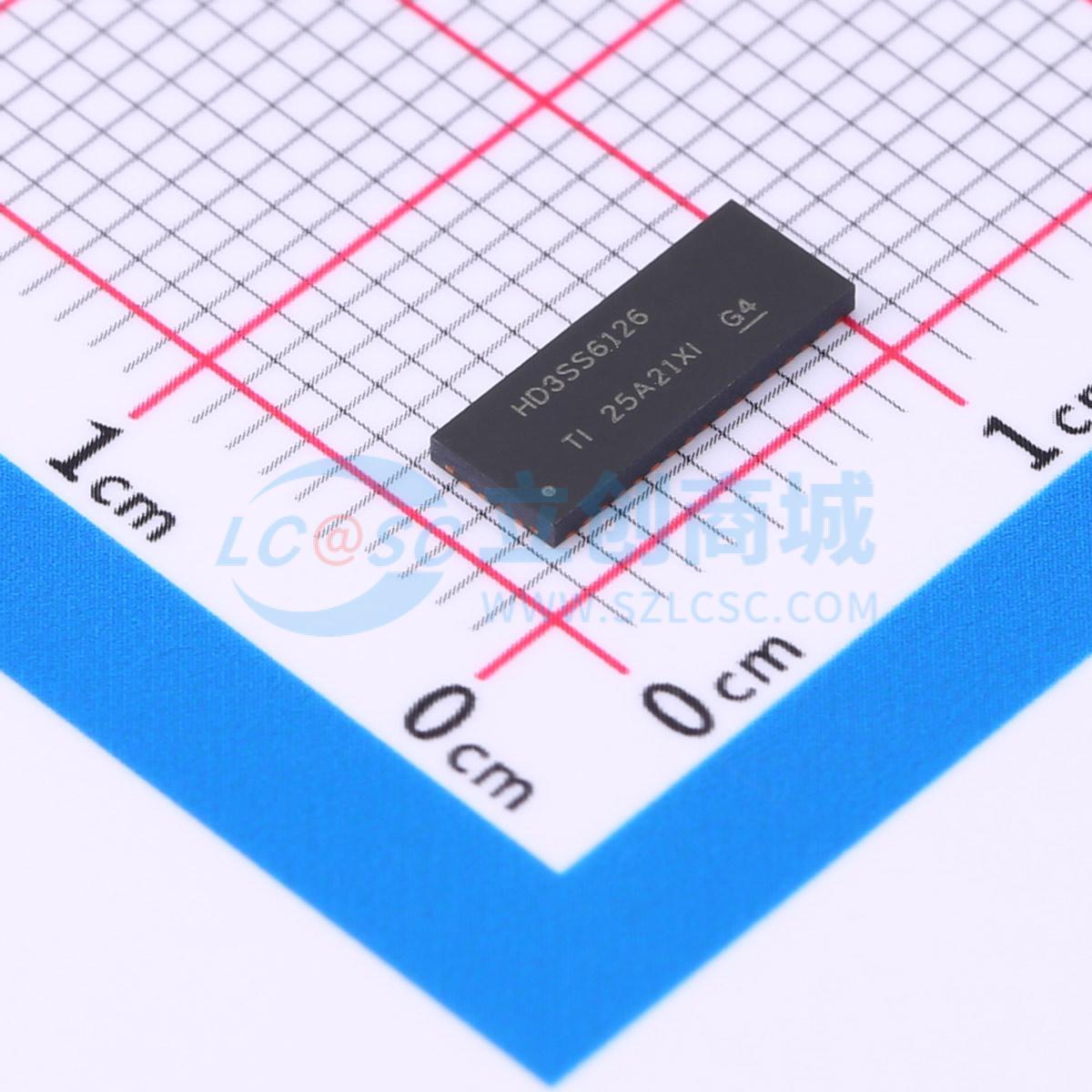 点击查看大图 HD3SS6126RUAR实物图