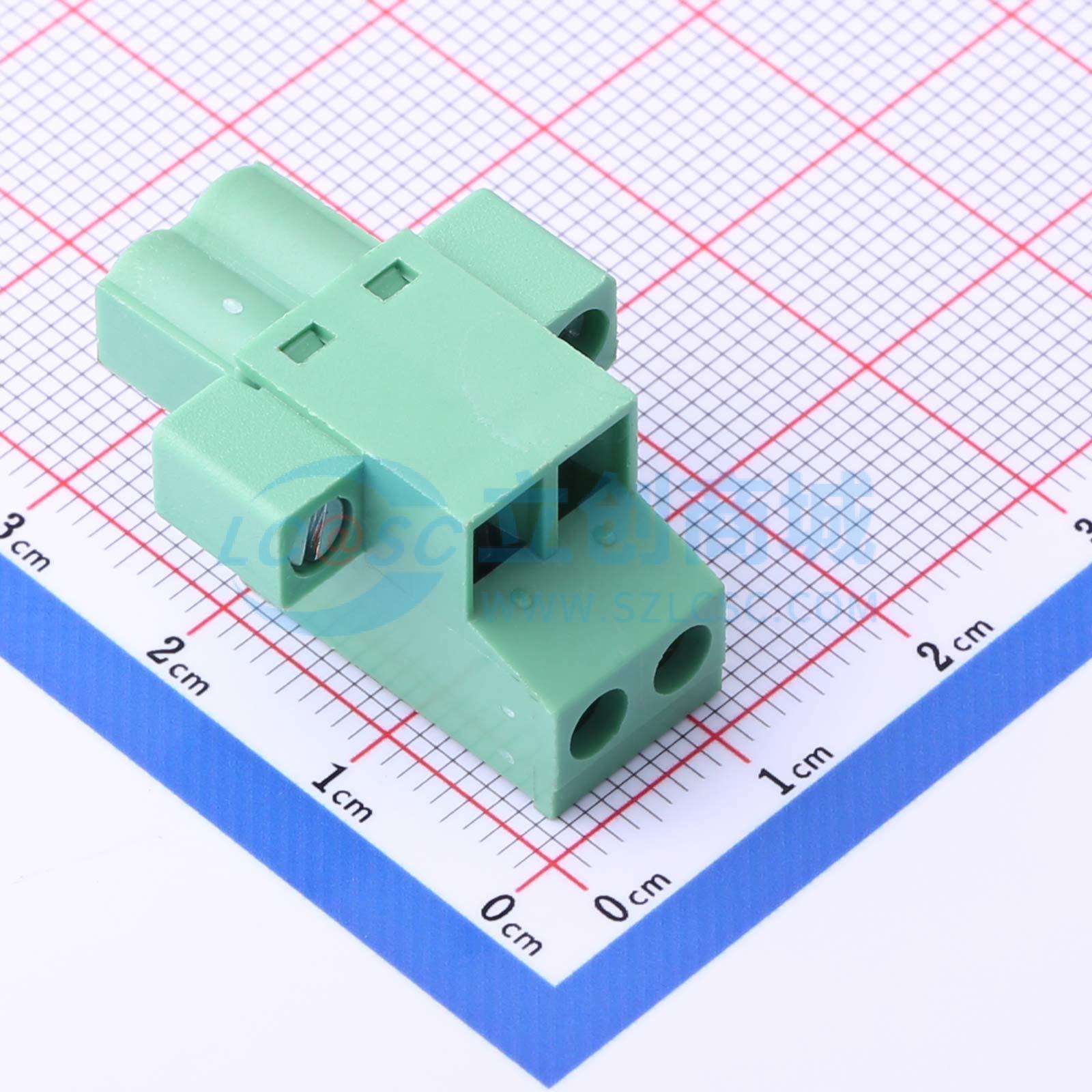 DB2EKCM-5.08-2P-GN-S实物图