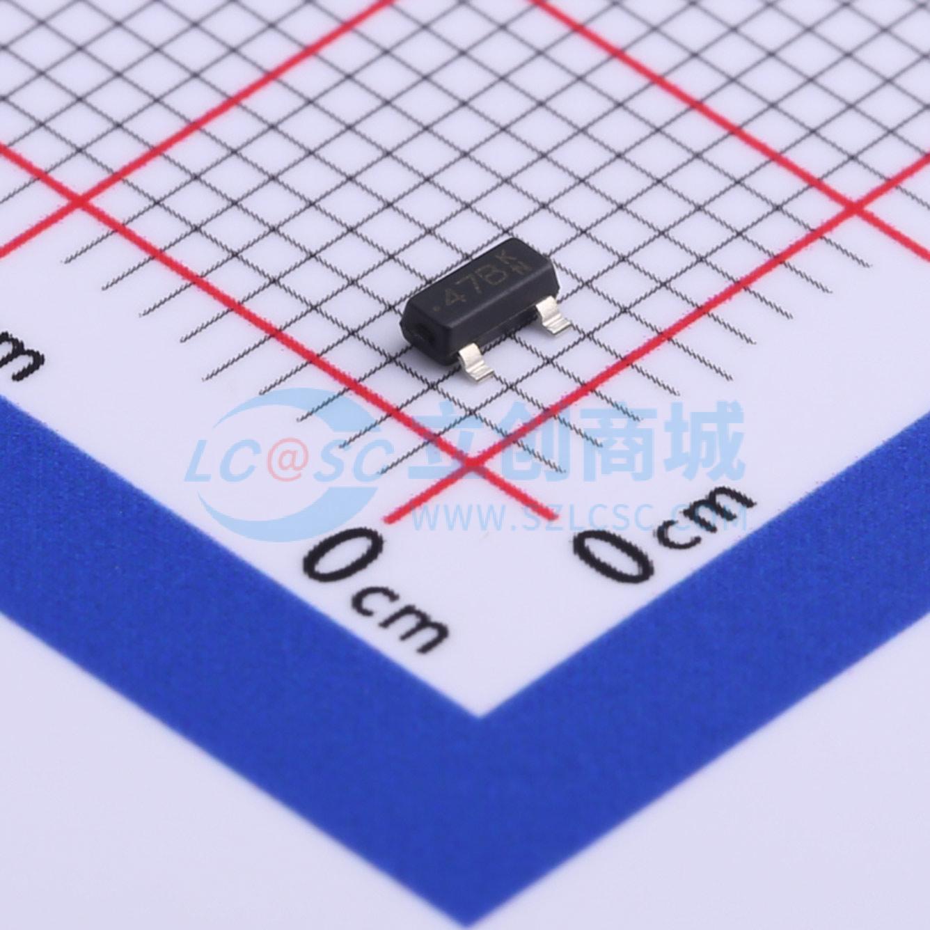 点击查看大图 BC847B-AU实物图