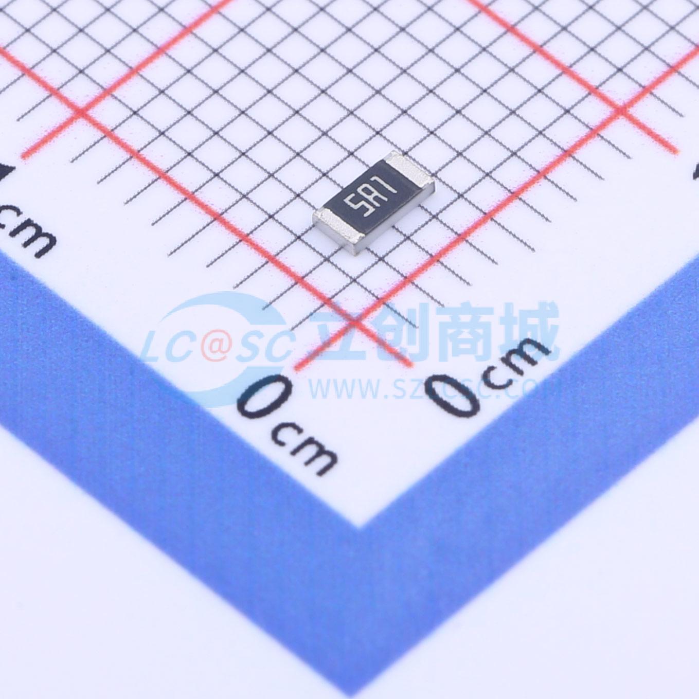 点击查看大图 SR1206JR-075R1L实物图