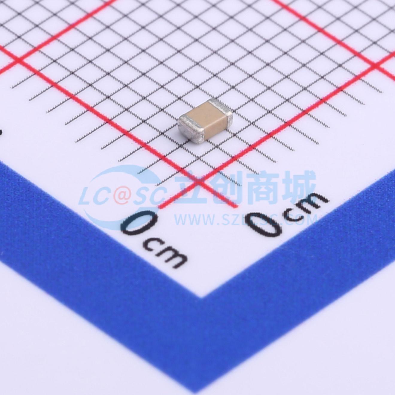 点击查看大图 CC0805KRX7RYBB391实物图