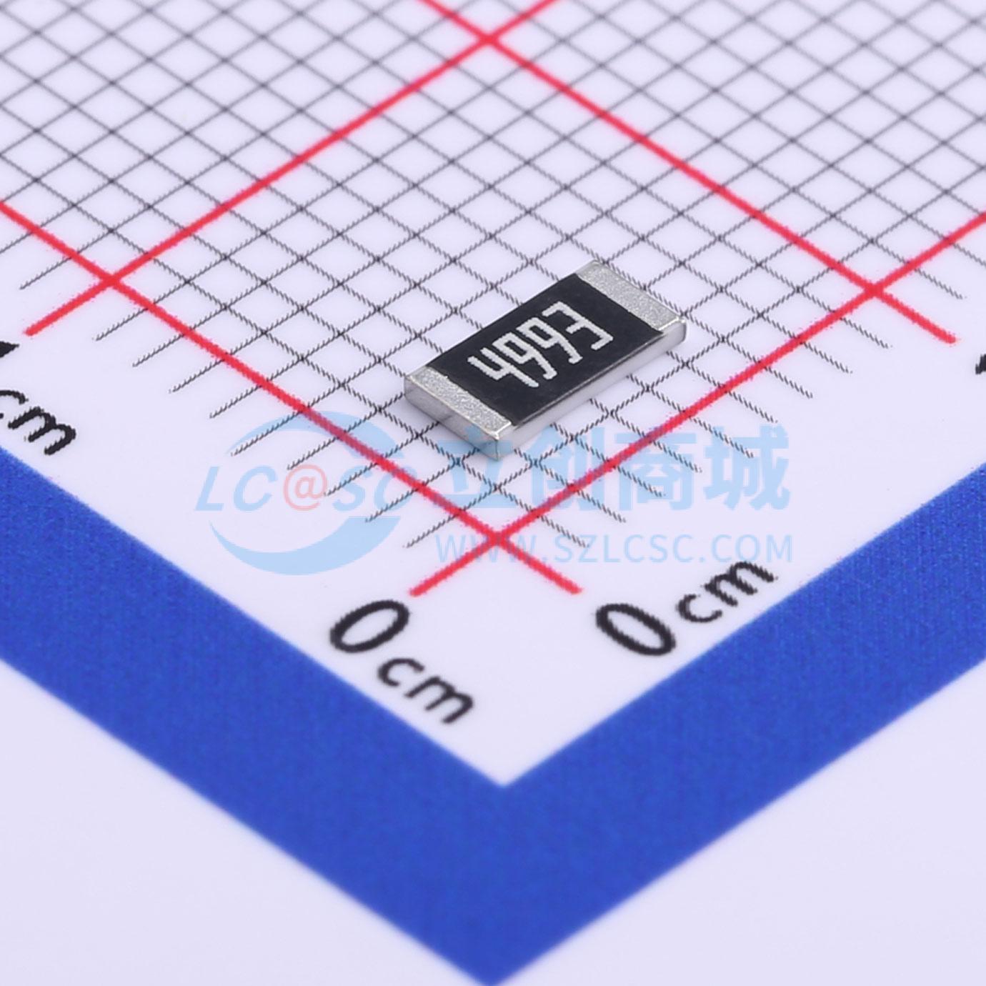 点击查看大图 RC2010FK-07499KL实物图