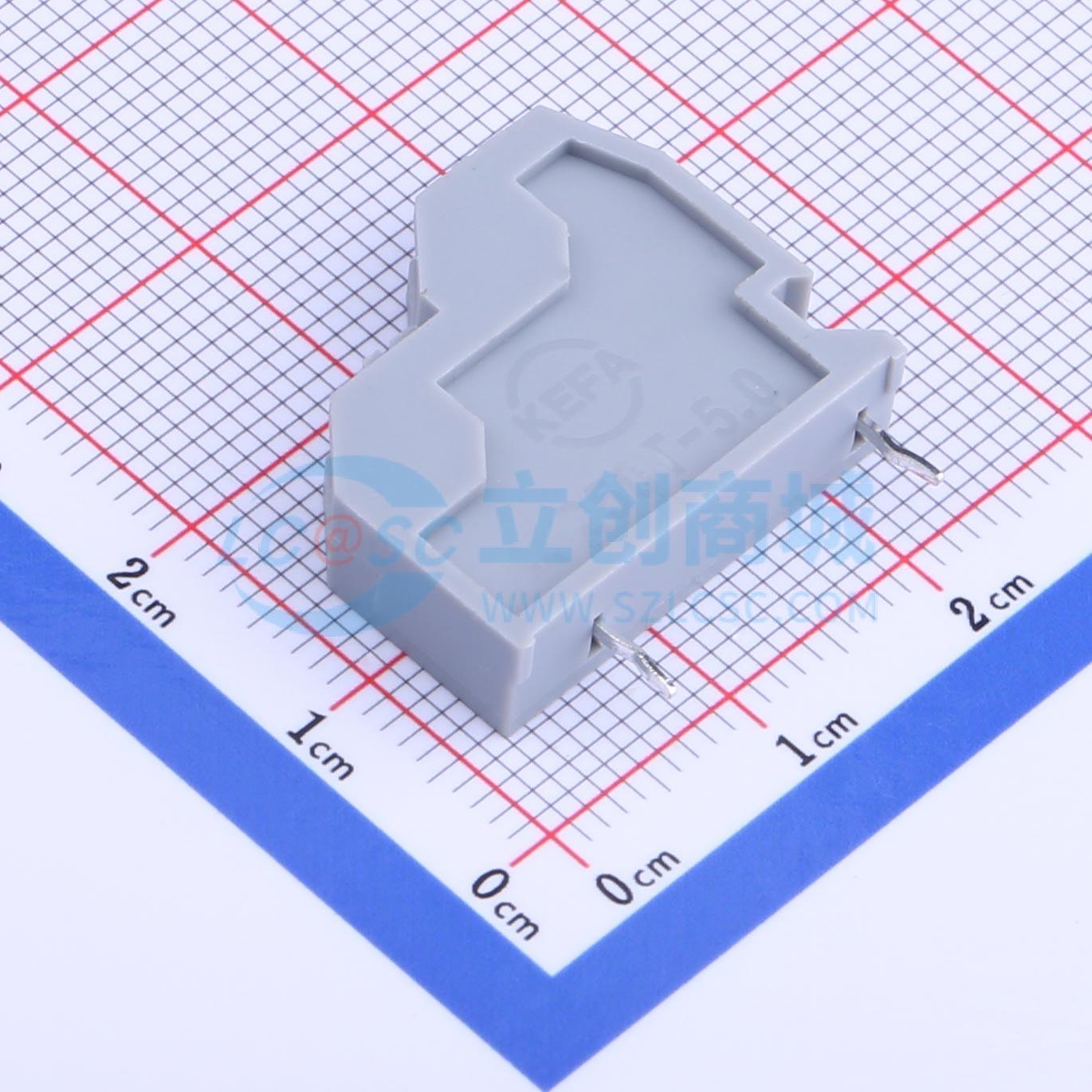 点击查看大图 KF250T-5.0-2*1P实物图