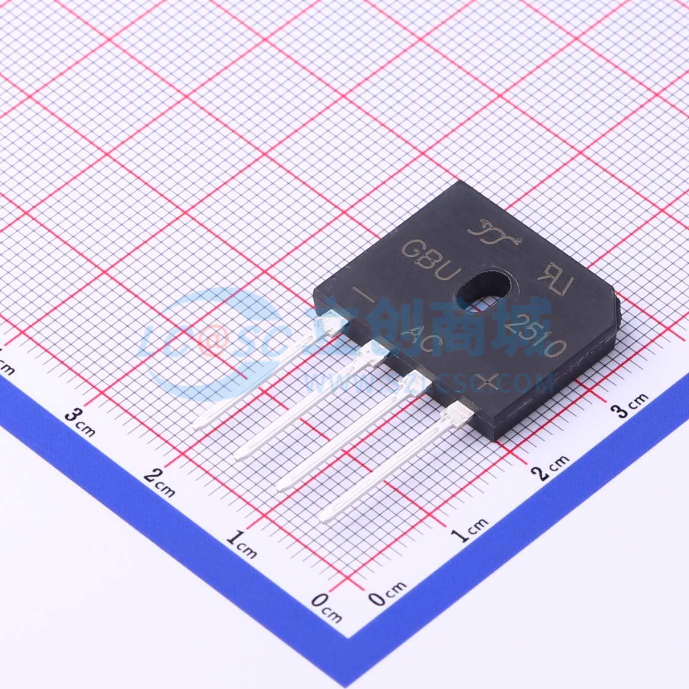 点击查看大图 GBU2510实物图