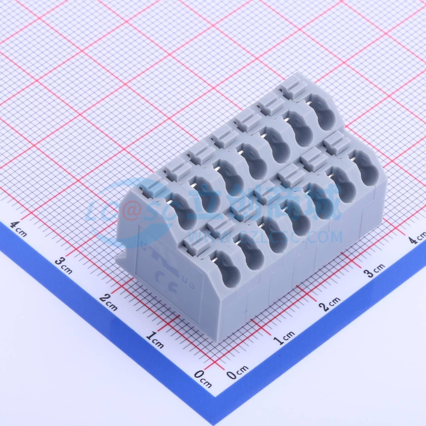 点击查看大图 KF250T-5.0-2*7P实物图