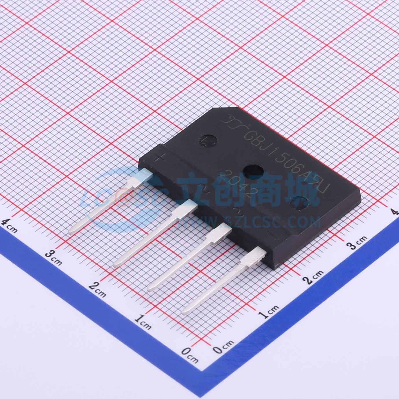 点击查看大图 GBJ1506A实物图