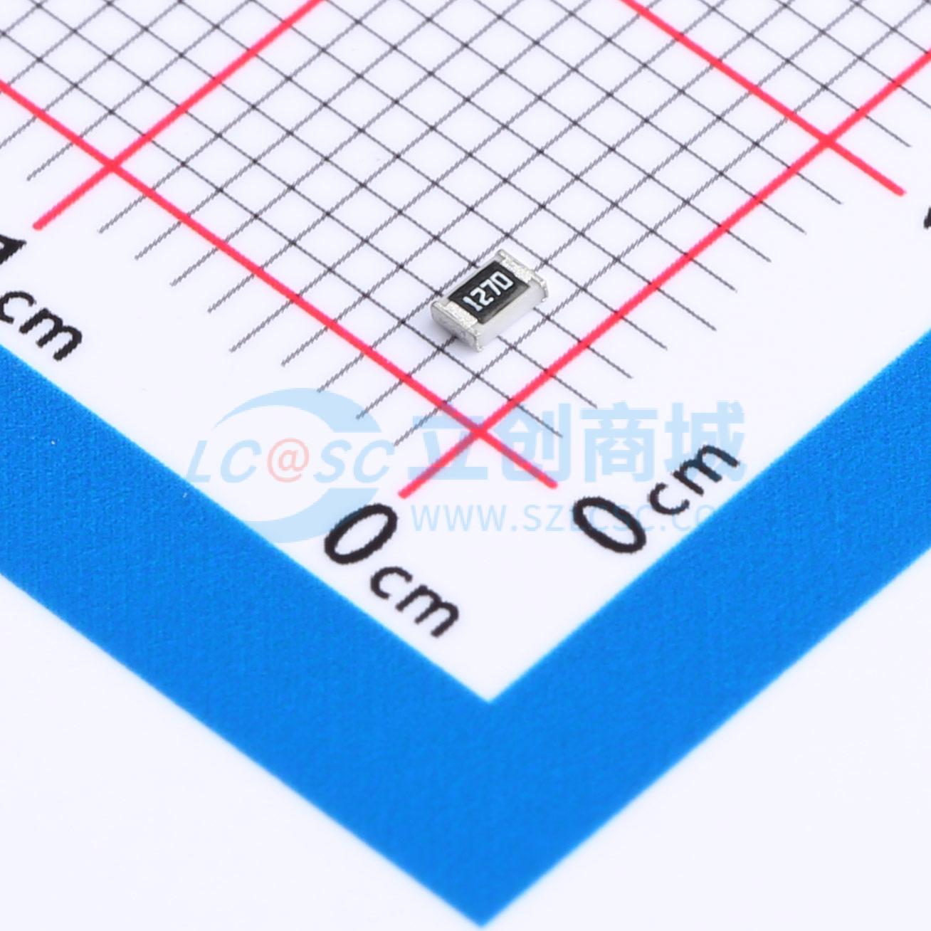 点击查看大图 ERJ6ENF1270V实物图