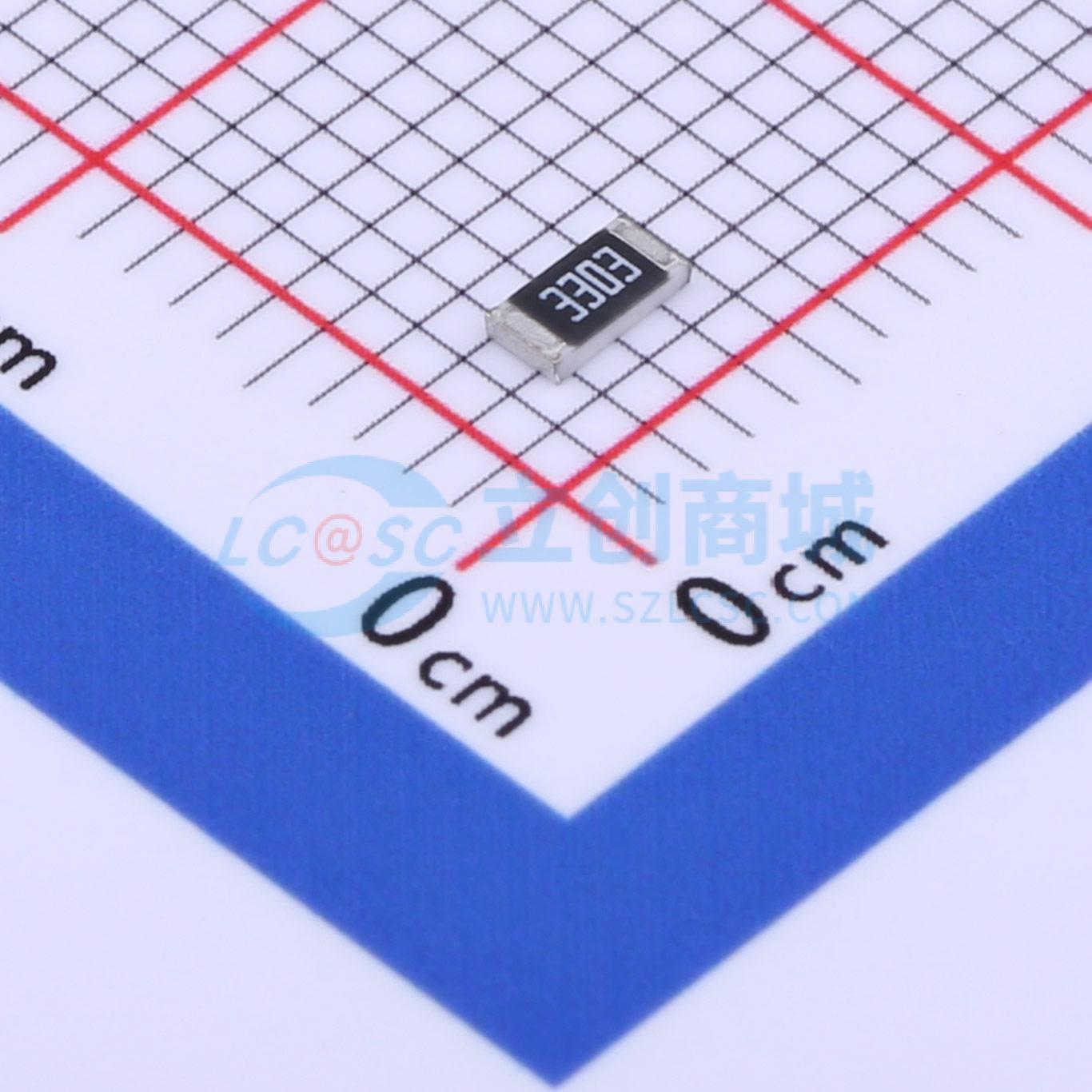 点击查看大图 CR1206F330KP05Z实物图