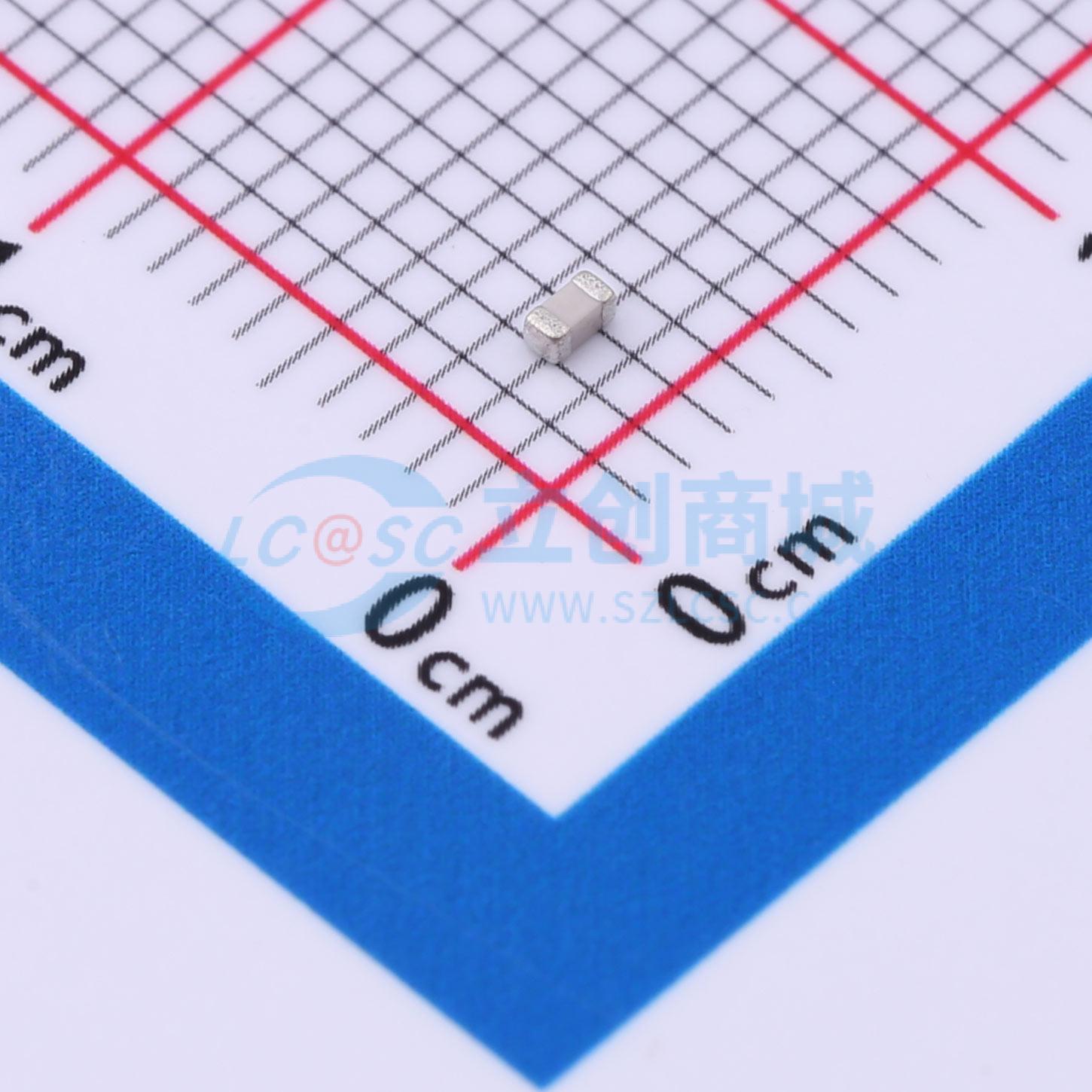 点击查看大图 CC0603KRNPO9BN560实物图