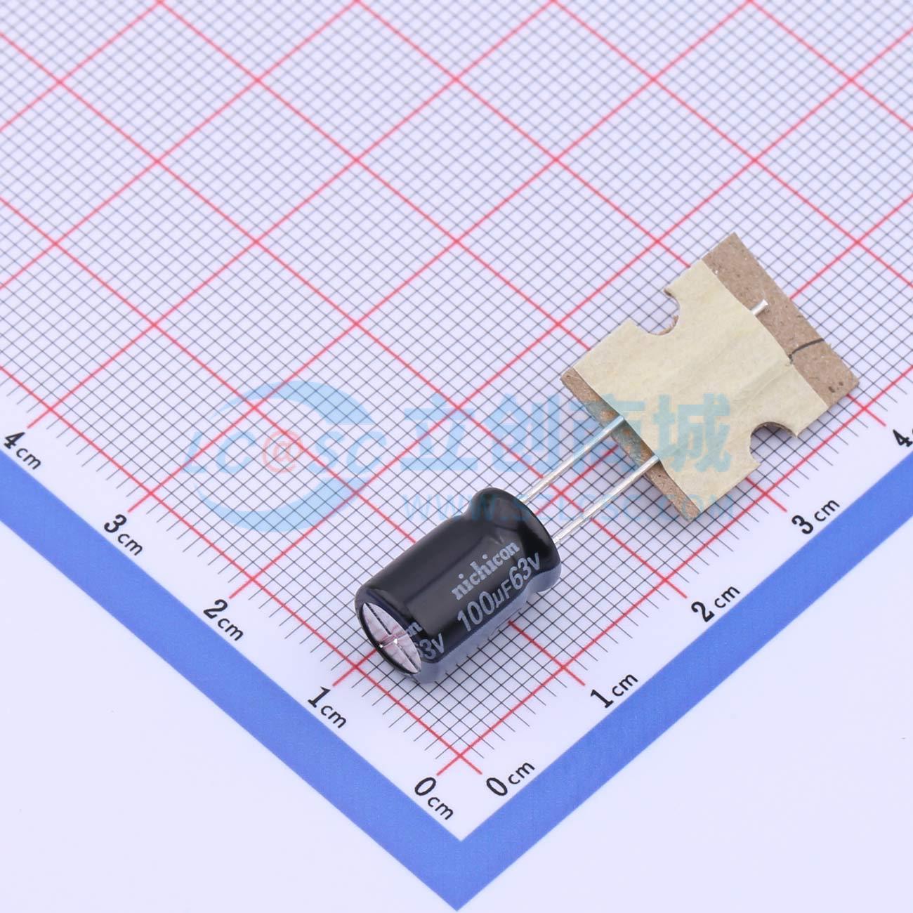 点击查看大图 UVY1J101MPD1TD实物图