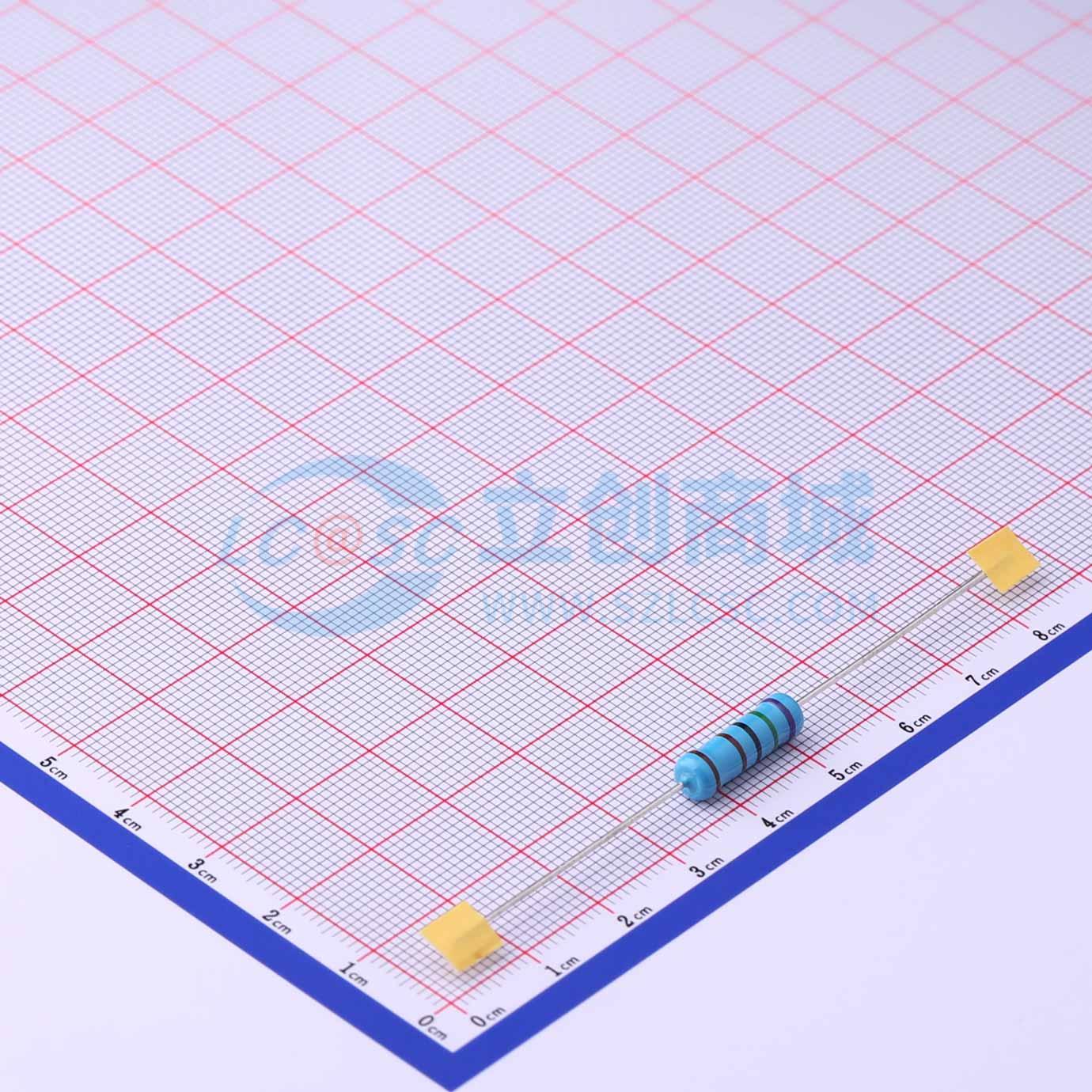 点击查看大图 MF3WS-7.5KΩ±1%T实物图