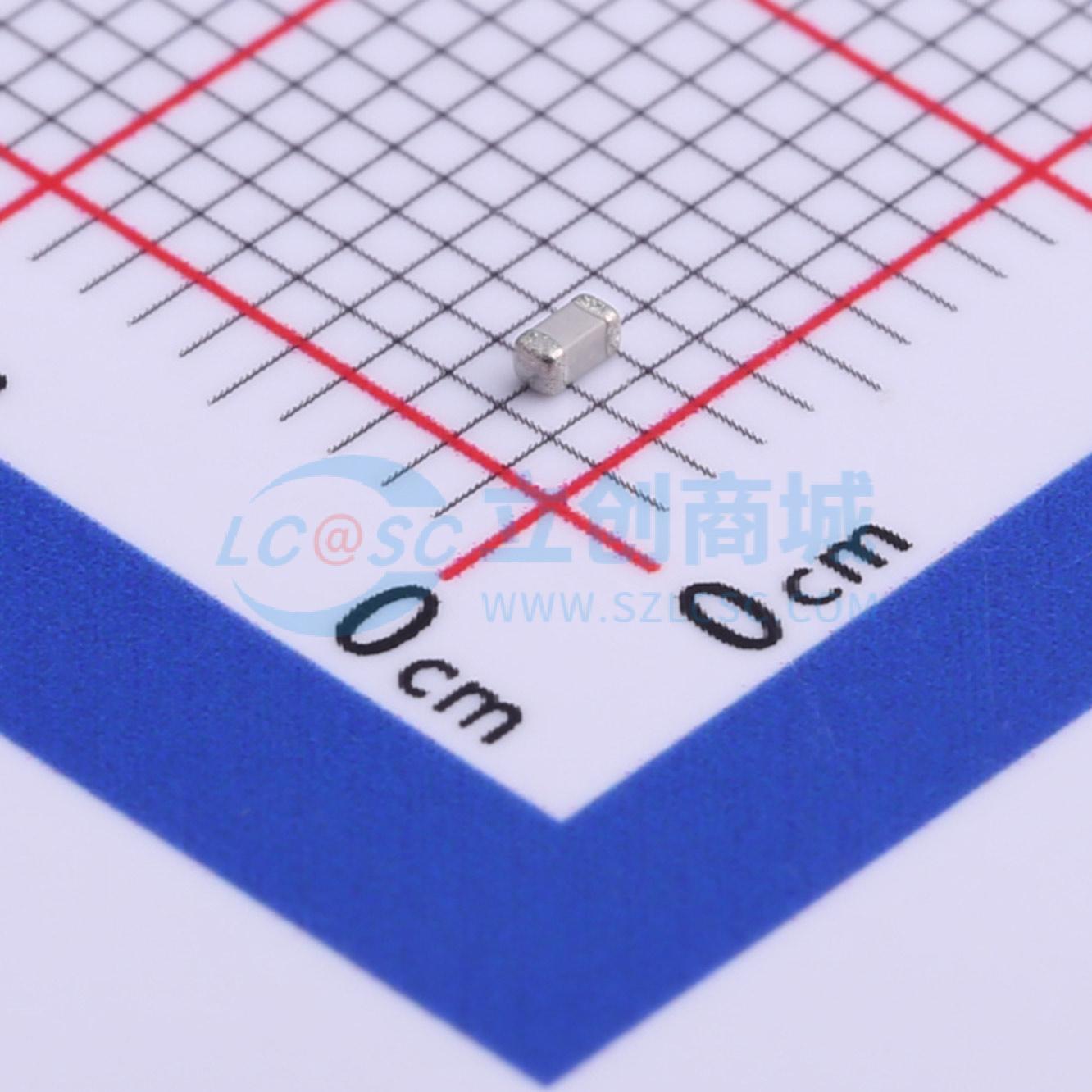 点击查看大图 CC0603FRNPO9BN750实物图