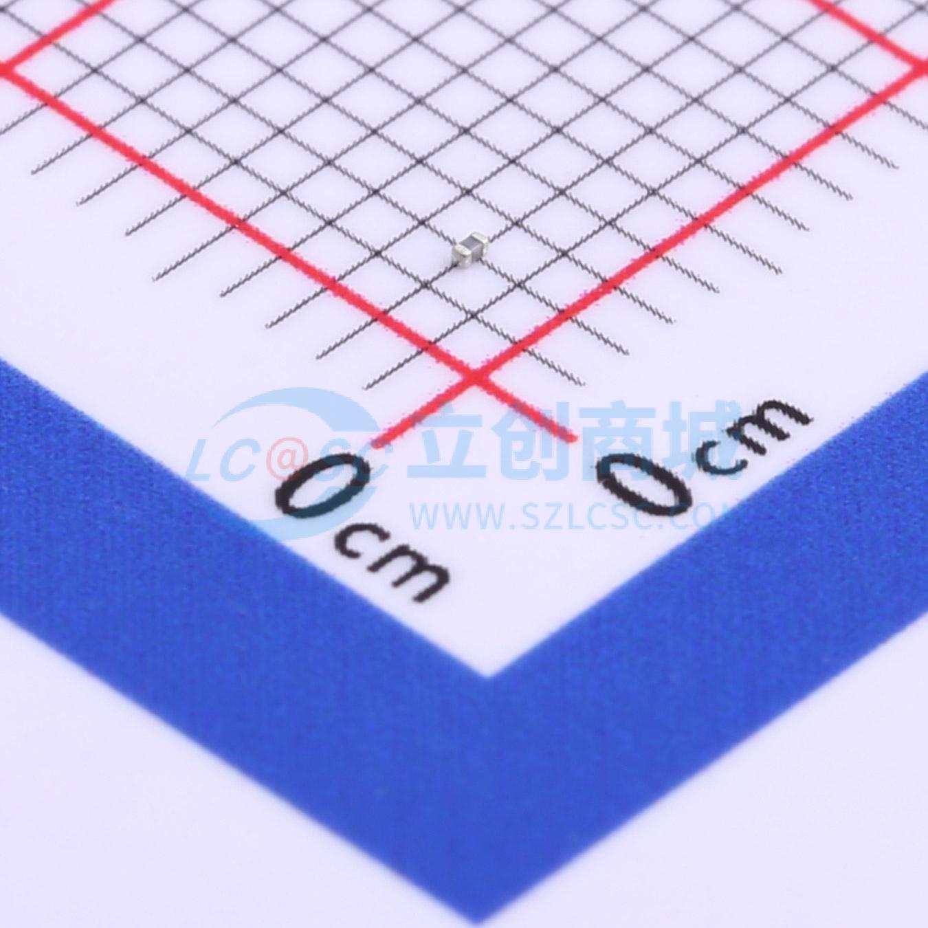 点击查看大图 CC0201DRNPO8BN5R6实物图