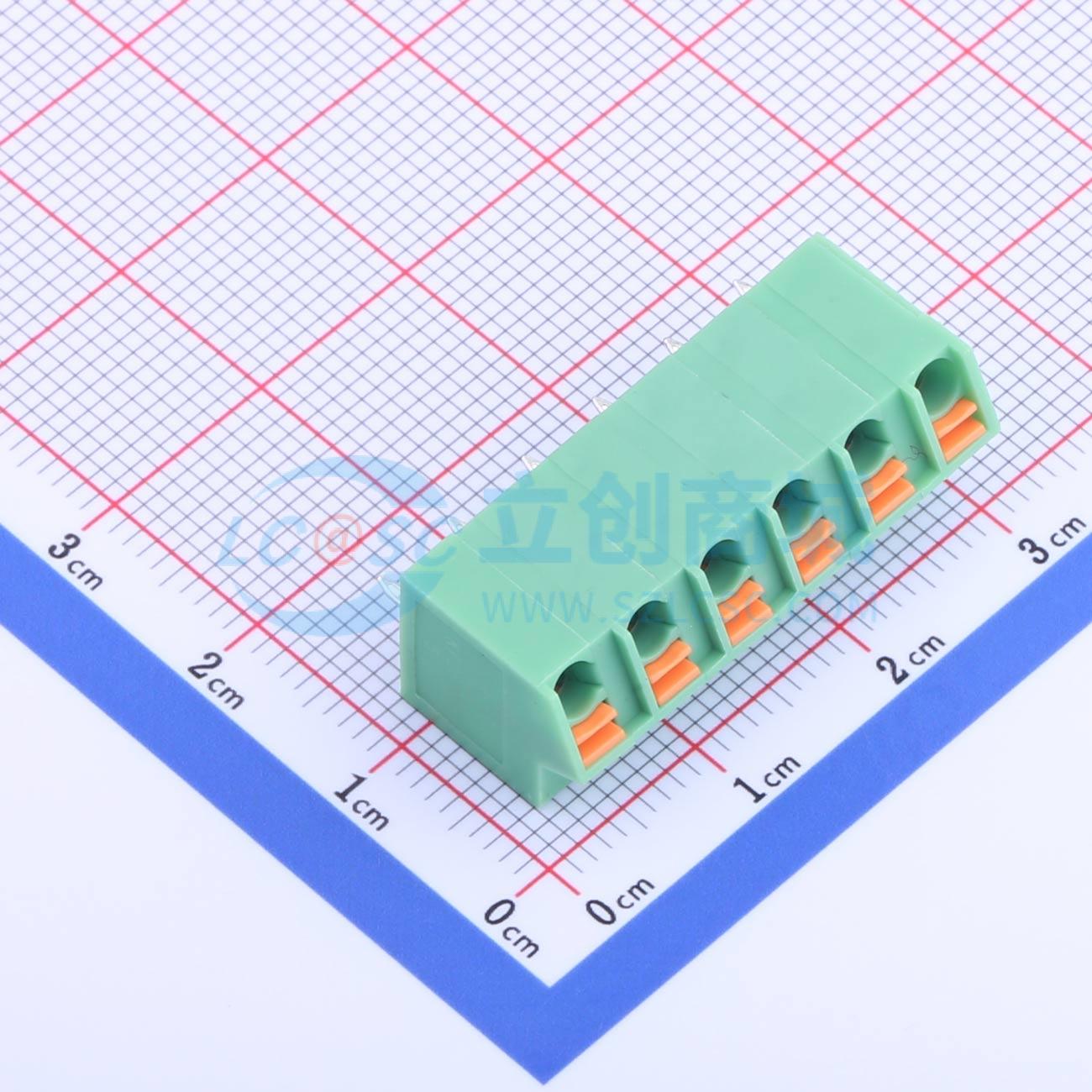 点击查看大图 KF250NH-5.0-6P实物图