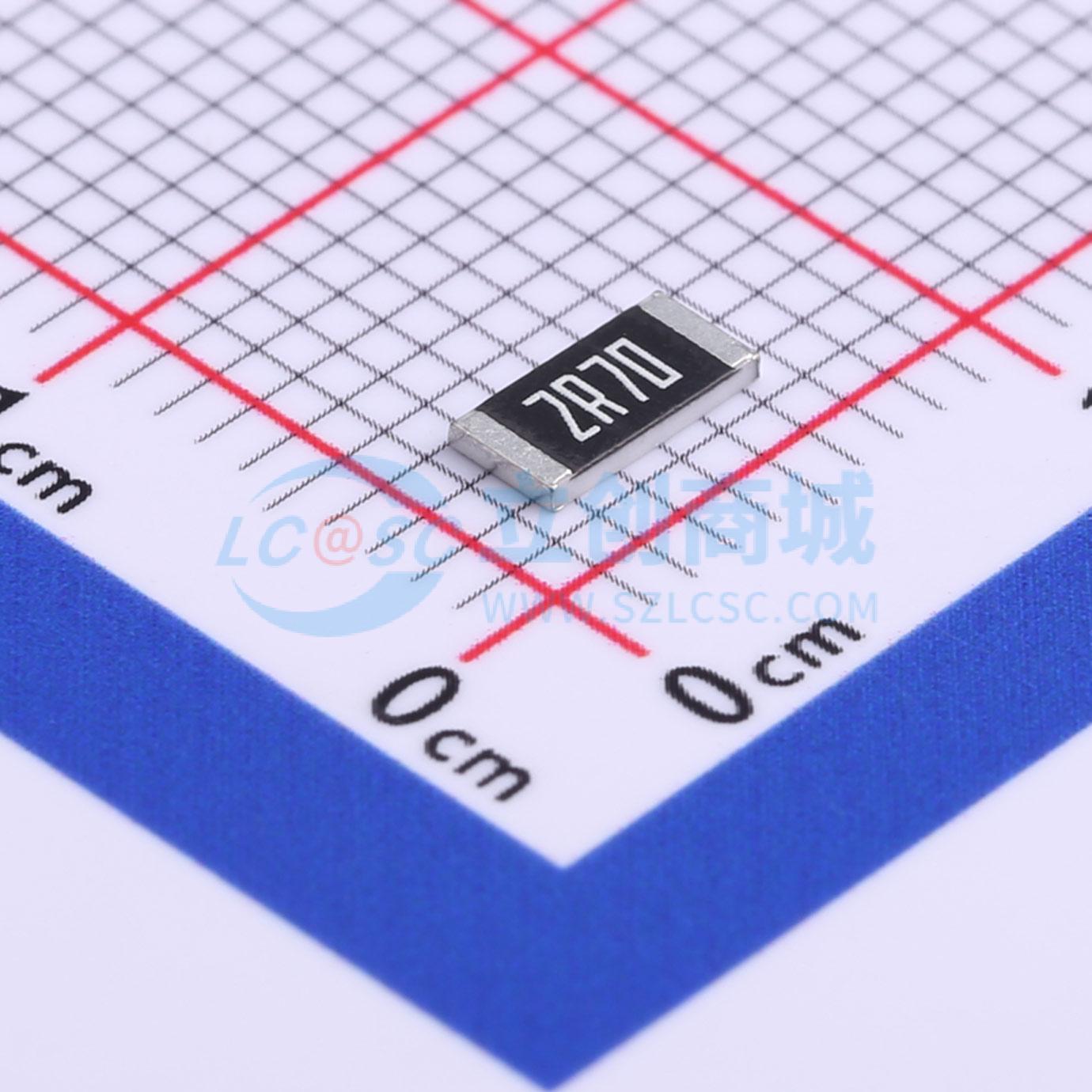 点击查看大图 RC2010FK-072R7L实物图
