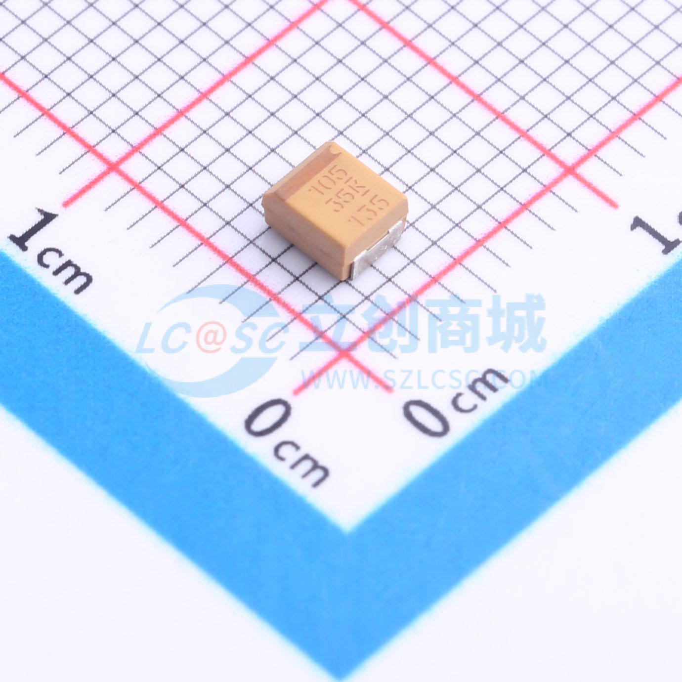 点击查看大图 T495B105K035ATE1K7实物图