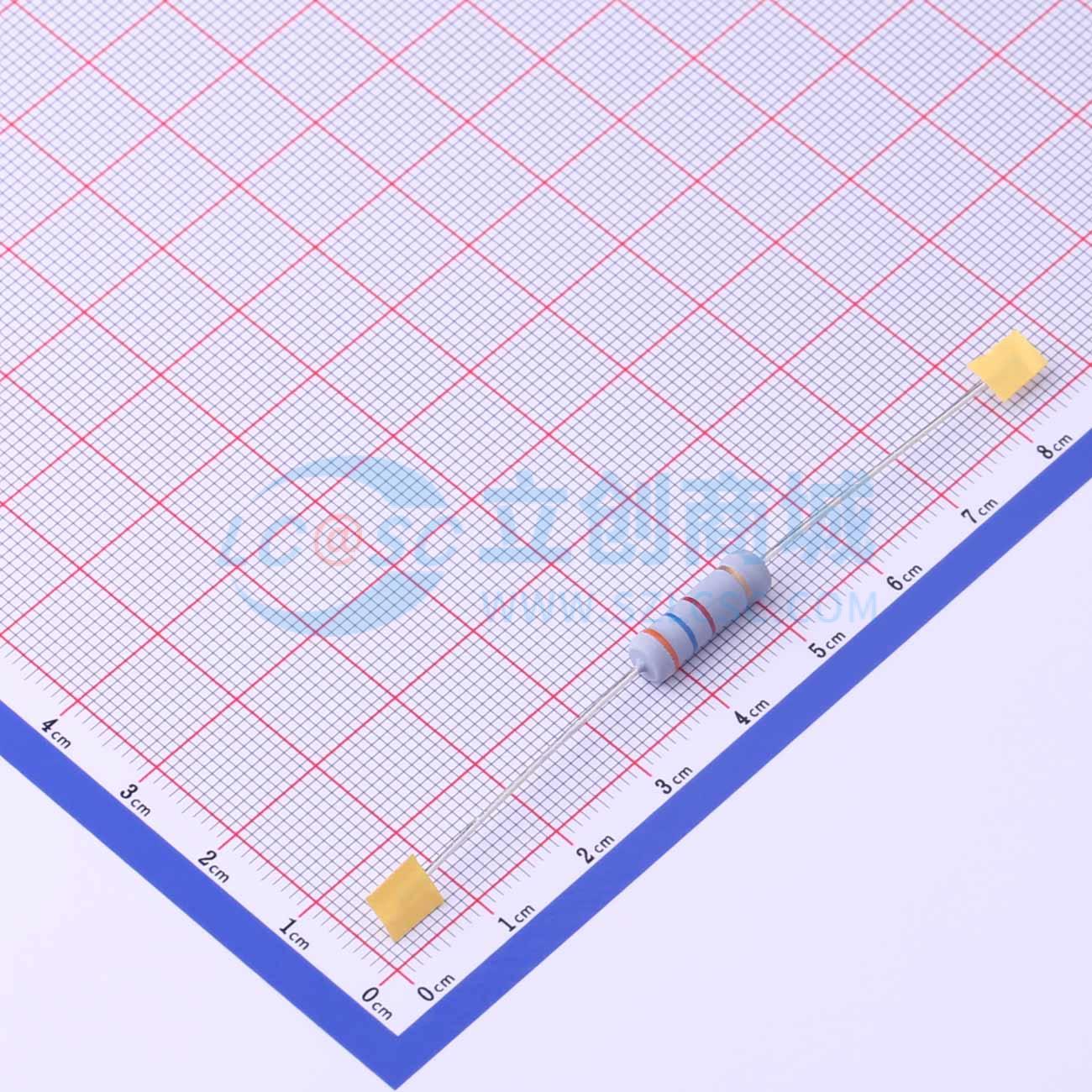 MOF3WS-3.6KΩ±5%T实物图