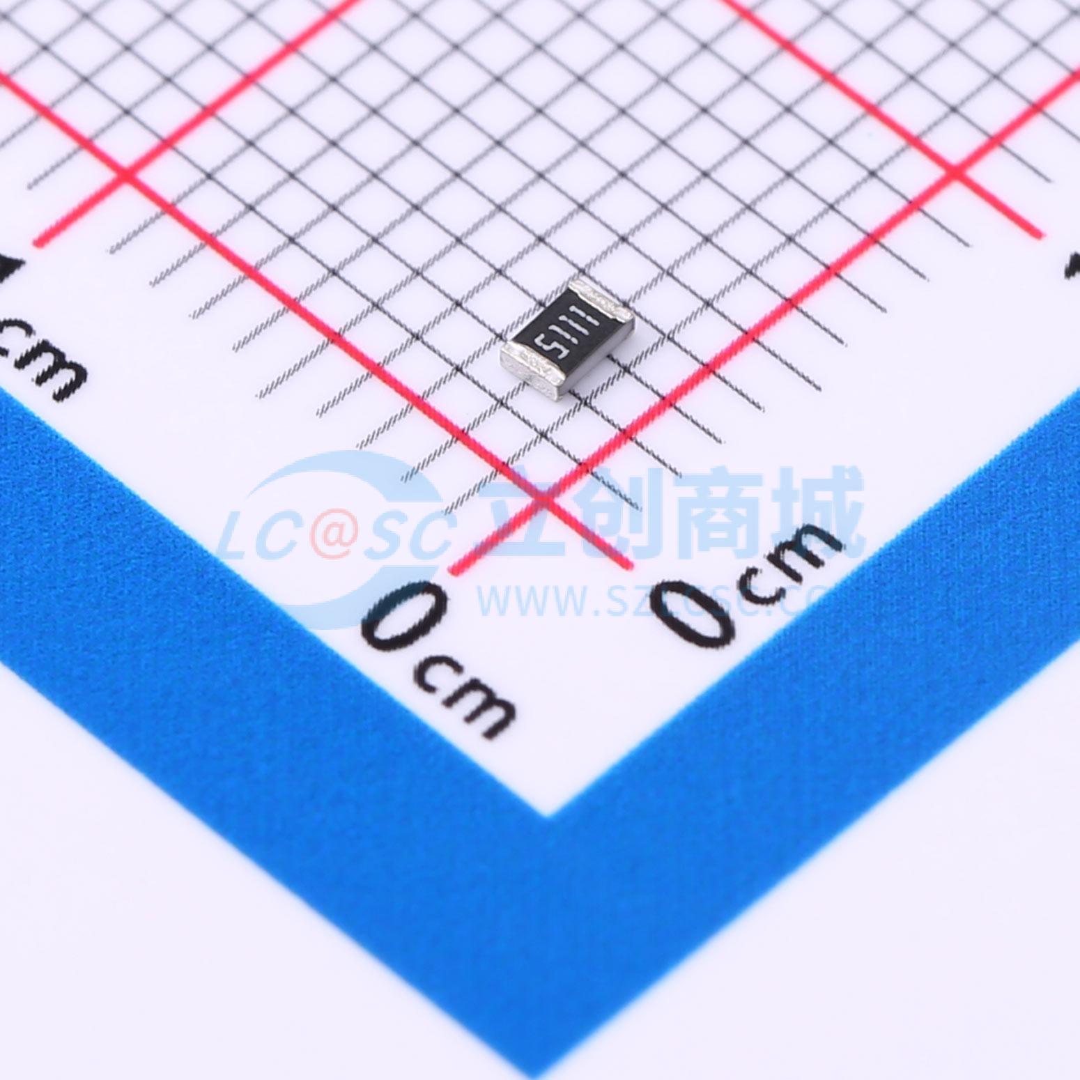 点击查看大图 RT0805BRD075K11L实物图